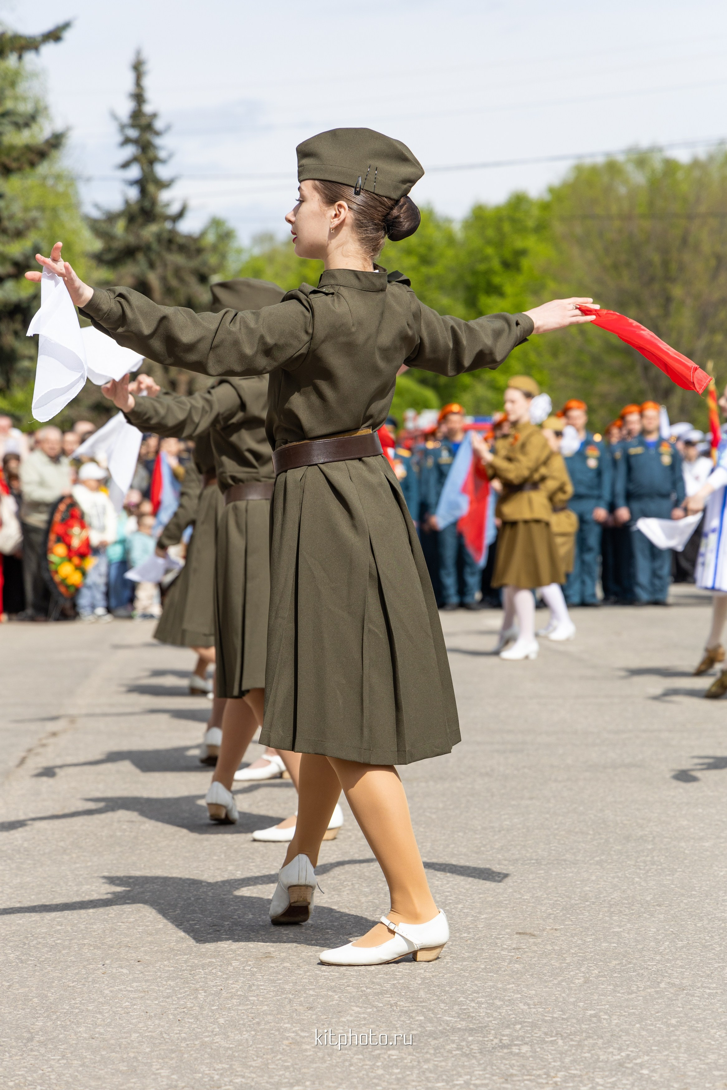 Фотосъёмка Дня Победы 2025 в Городце | Репортаж от KitPhoto. Фотограф Нижний Новгород Мария Китаева