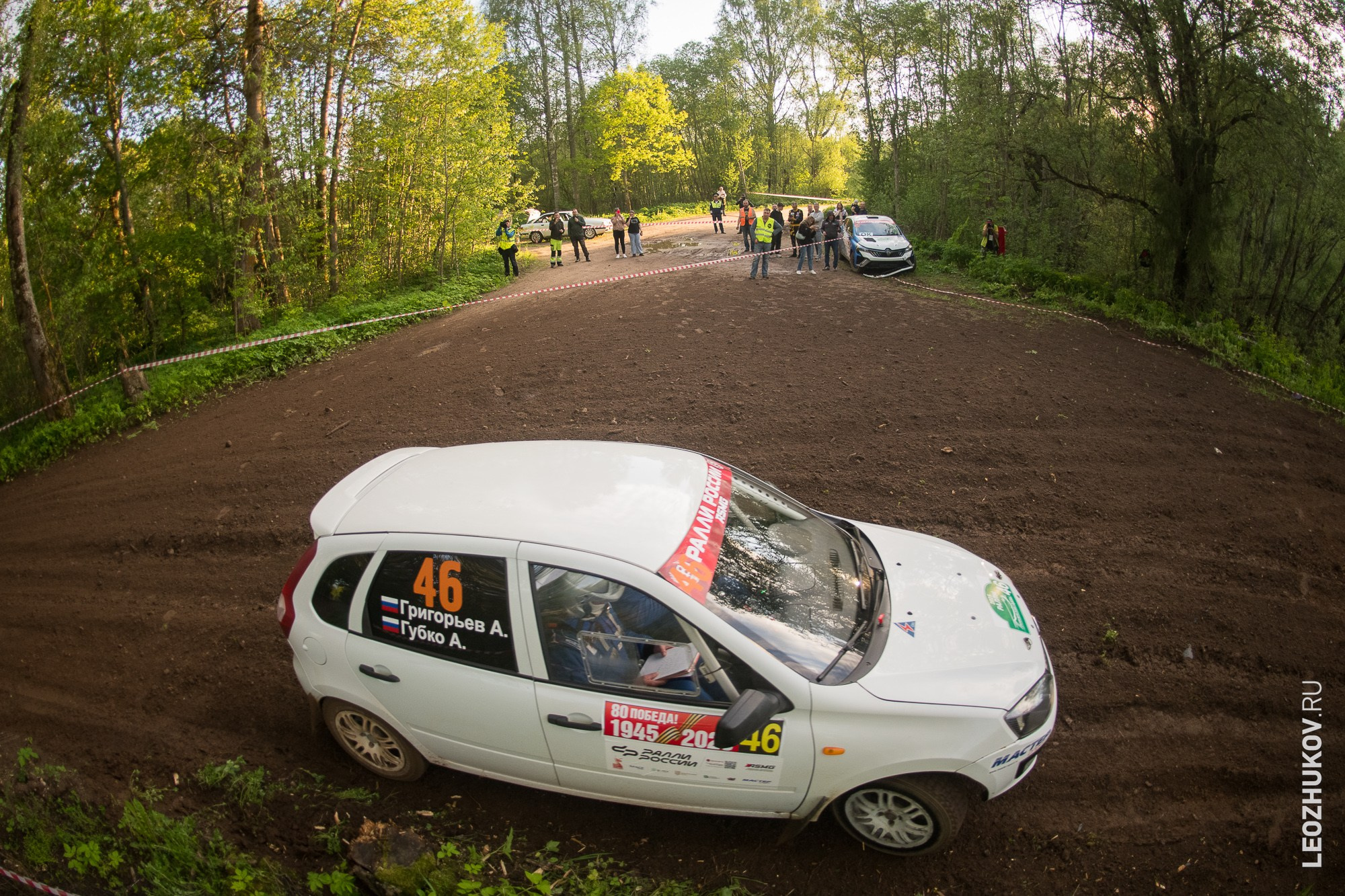Rally Pushkinskie gory 2025. Sports photographer Leonid Zhukov