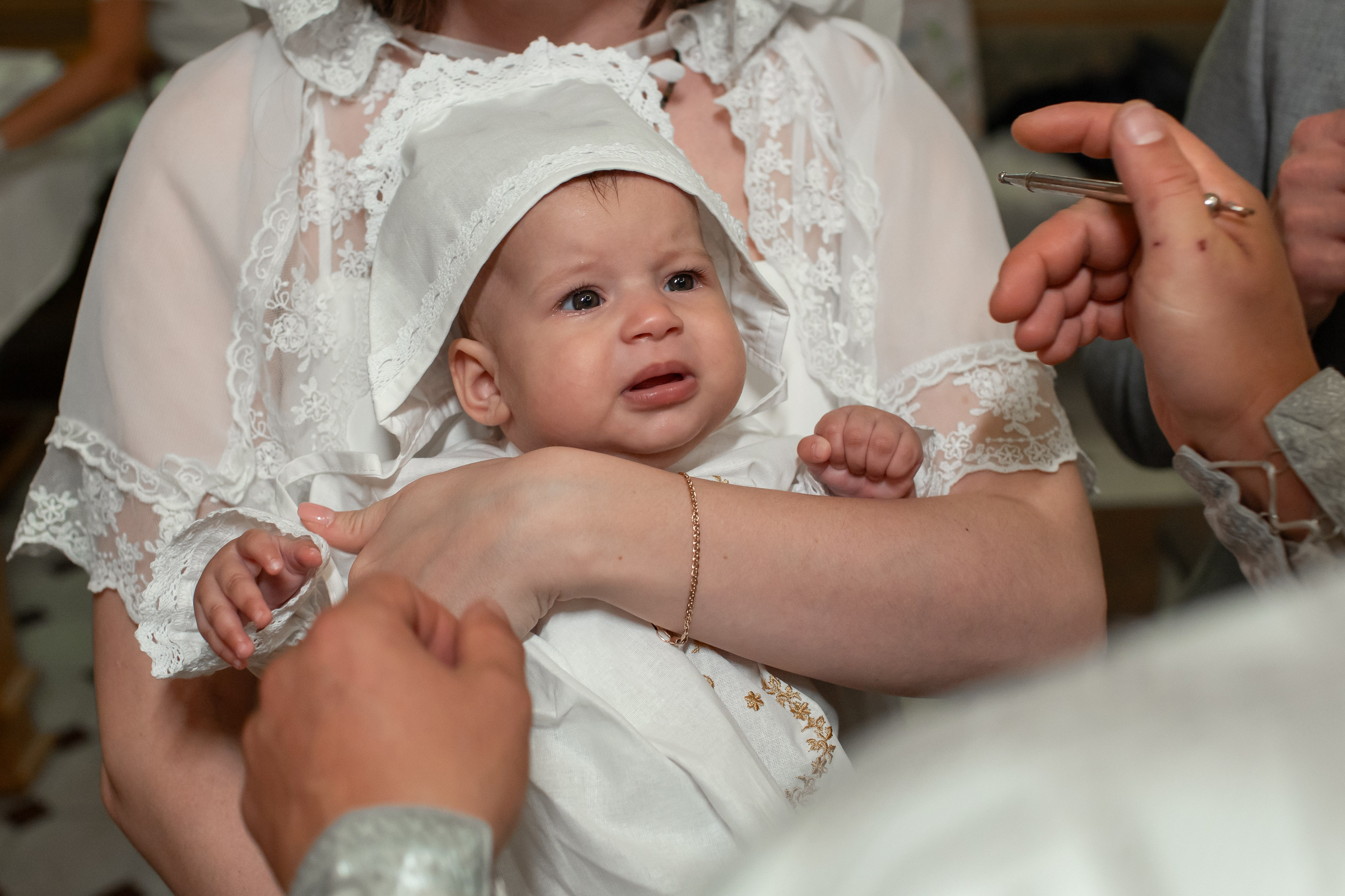 Крещение в Храме Воздвижения Креста Господня в Алтуфьеве. Профессиональный фотограф в Москве и Мо Мария Шантарёва