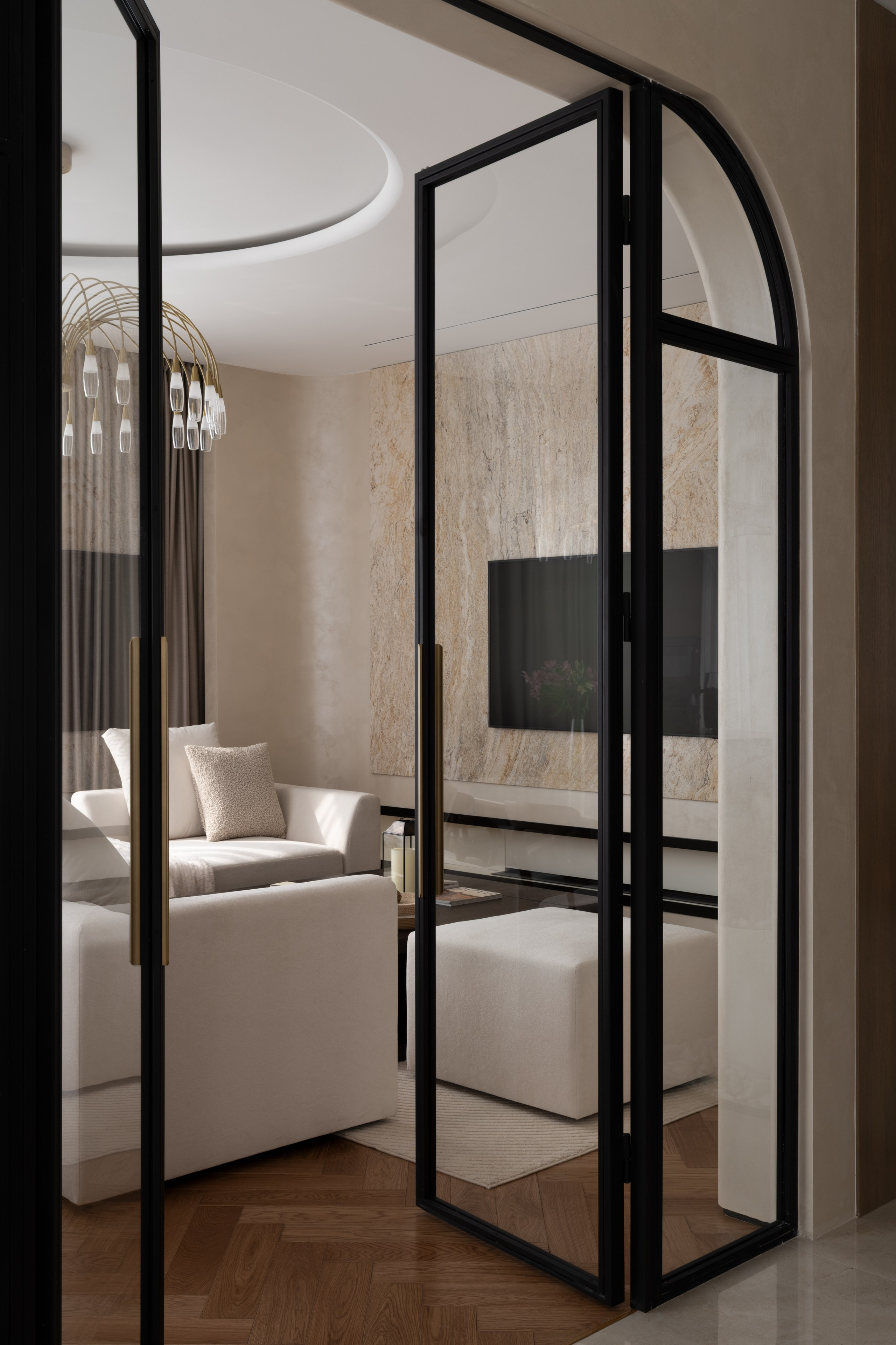 ЖК «Аль-Фараби 27», 120 м². Room Design Studio
