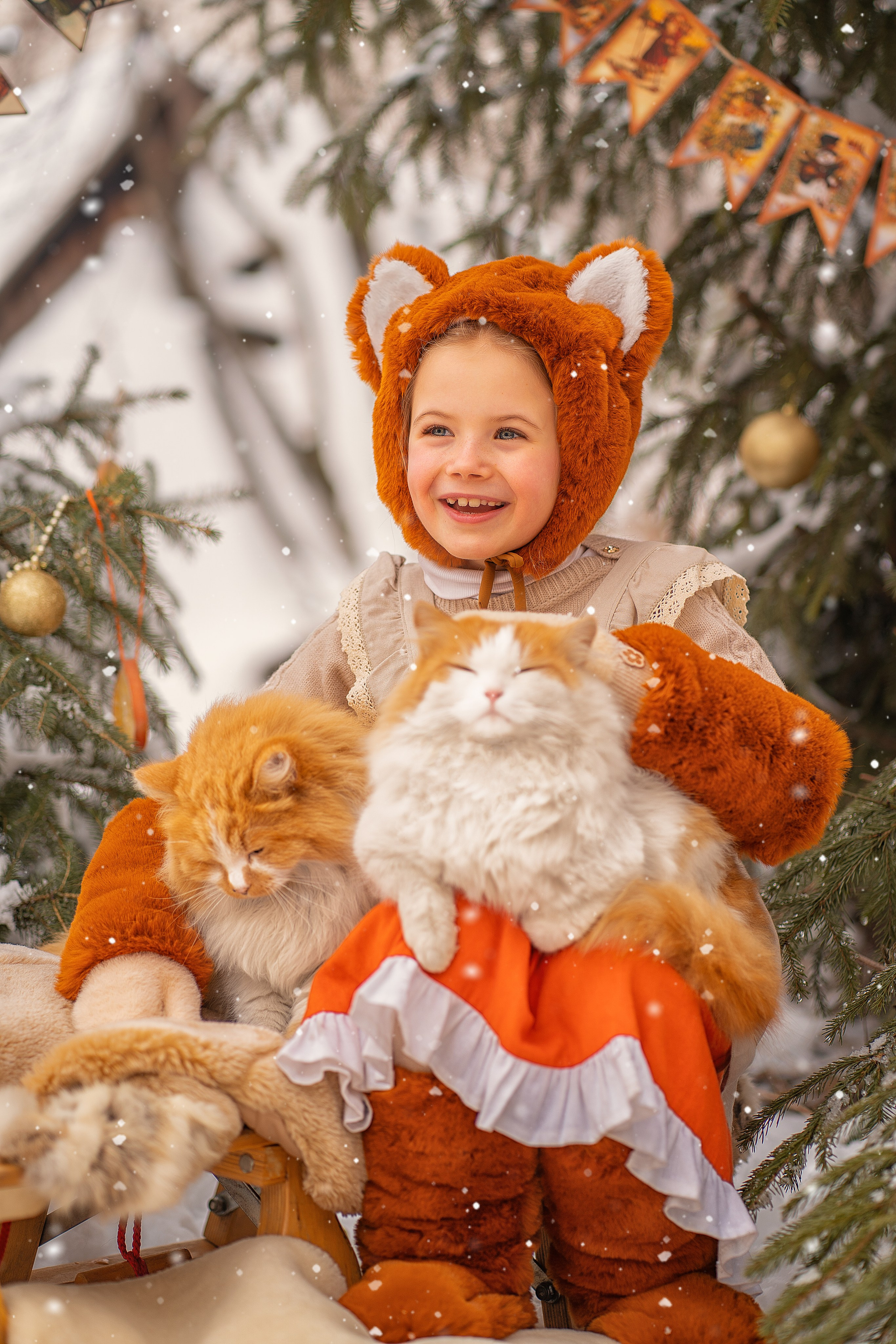 Детские зимнии фотосессии. Детский и семейный фотограф в Москве и Подмосковье Настя Наумова