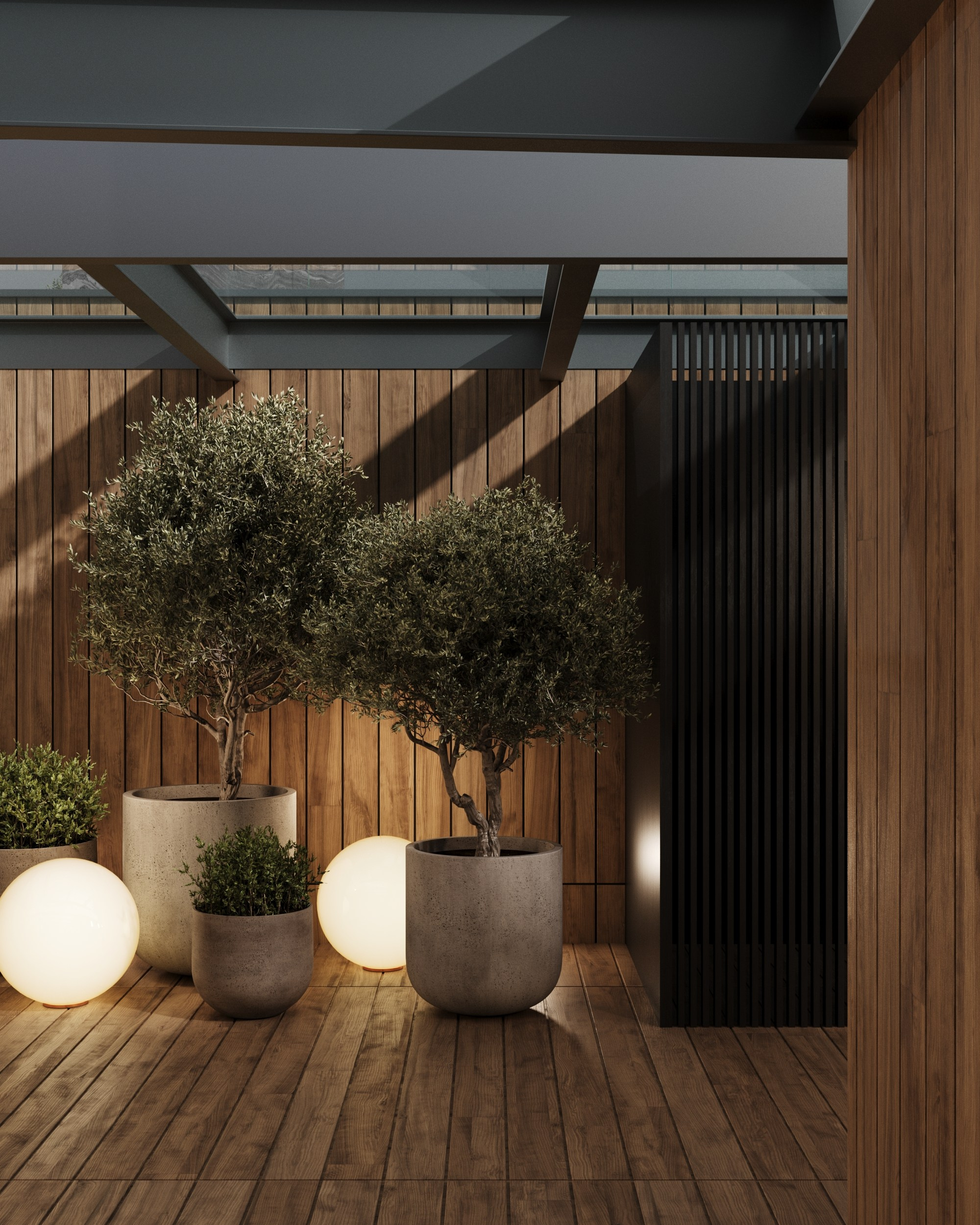 Визуализация крыши пентхауса Москва. Архитектор-дизайнер в Казани