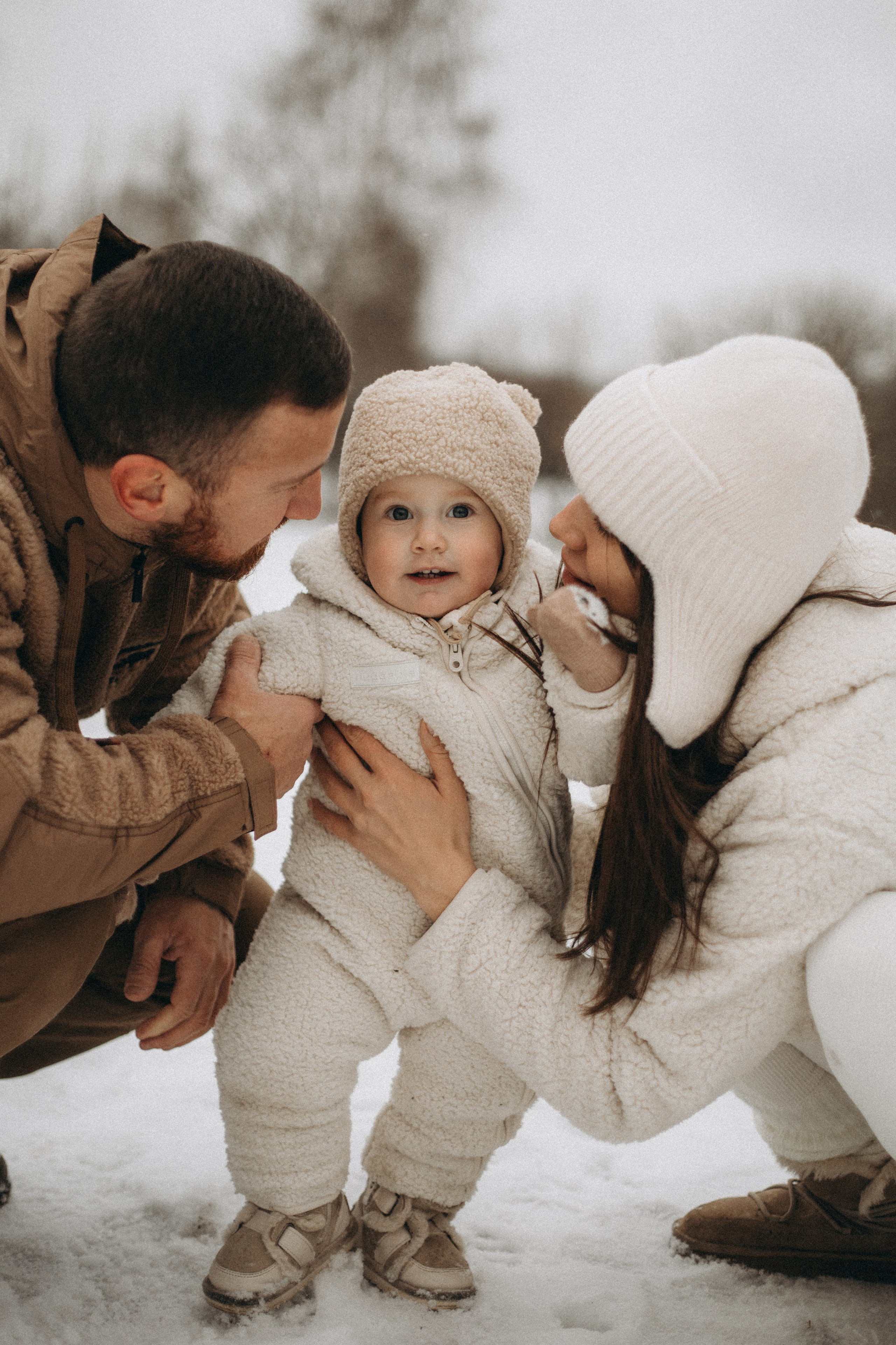 Первый снег. Фотограф в Москве Диана Малимон