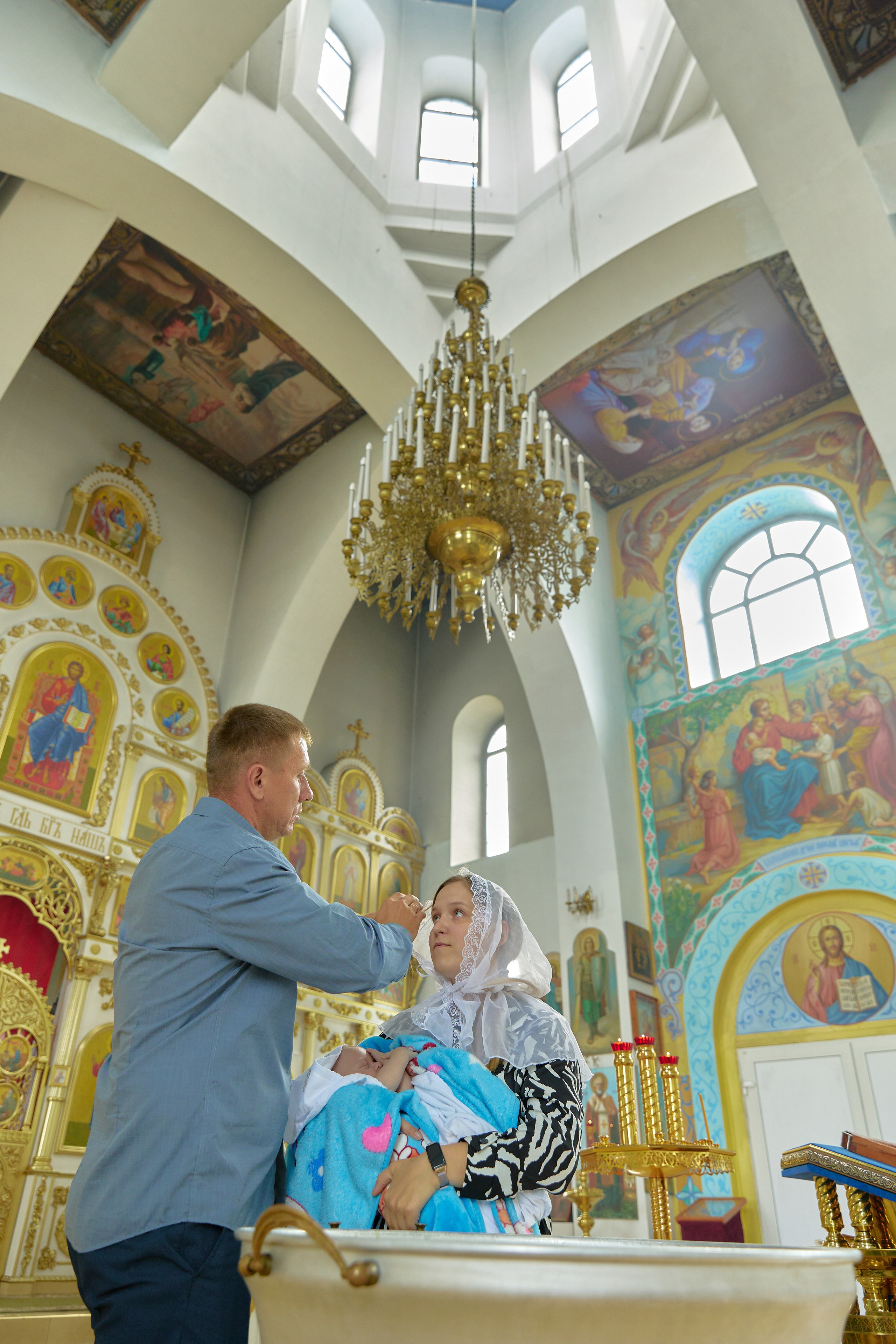 Крещение Дмитрия. Свадебный и семейный фотограф г. Саранск