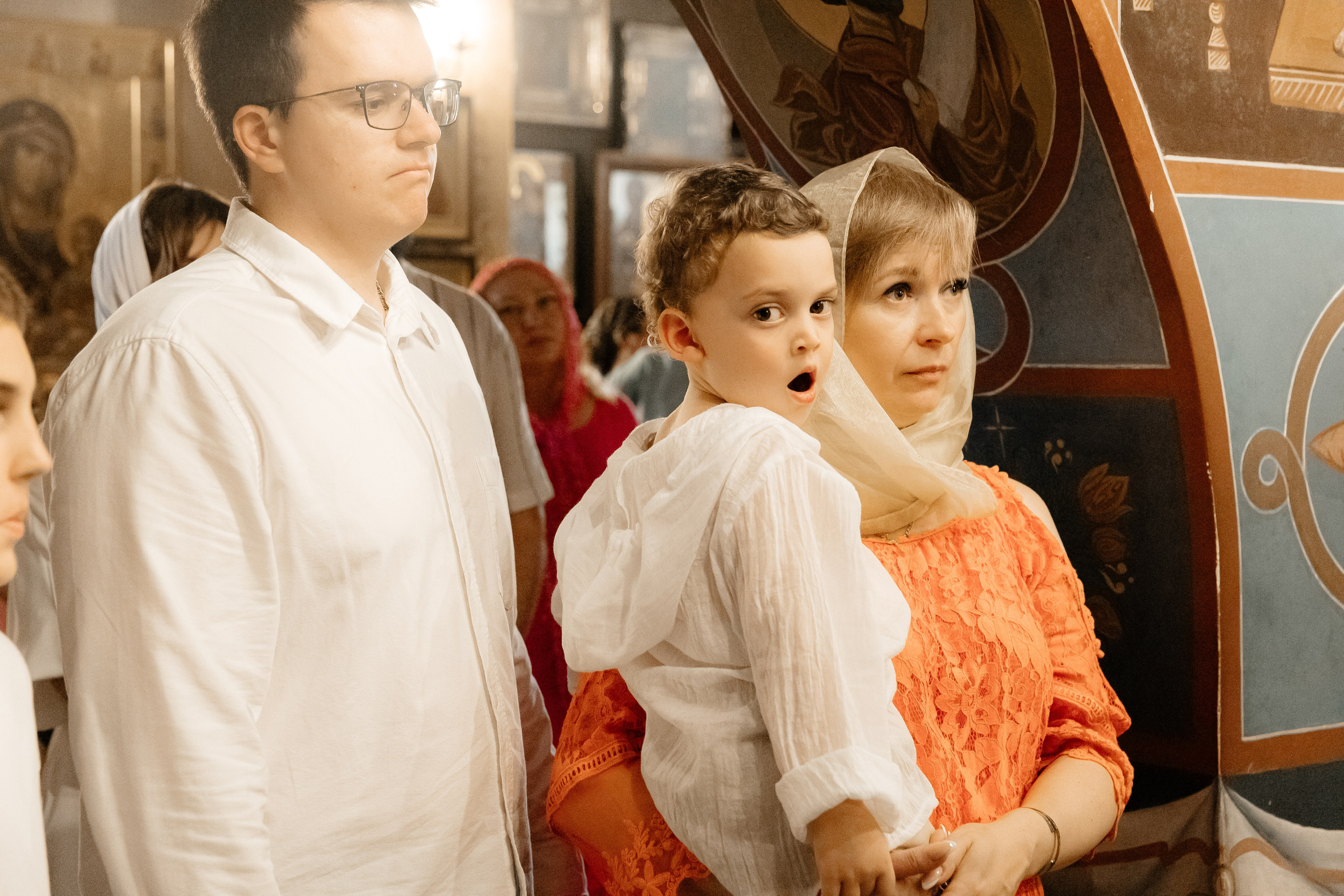 Крещение. Станица Кавказская. Свято-Никольский Храм. Свадебный фотограф Кропоткин Краснодар