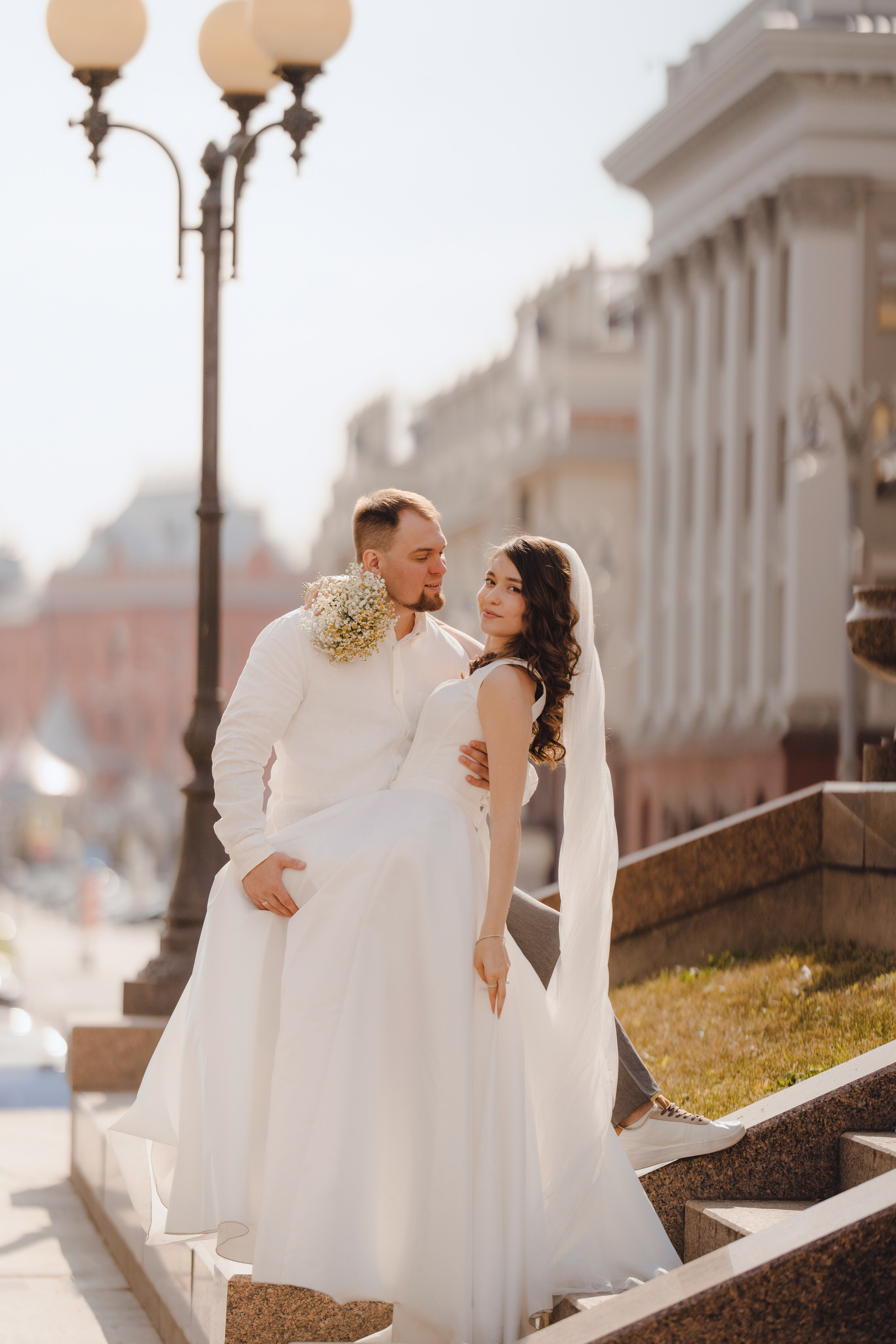 Прогулка молодожёнов. Портретный фотограф в Смоленске и Москве Мария Громова