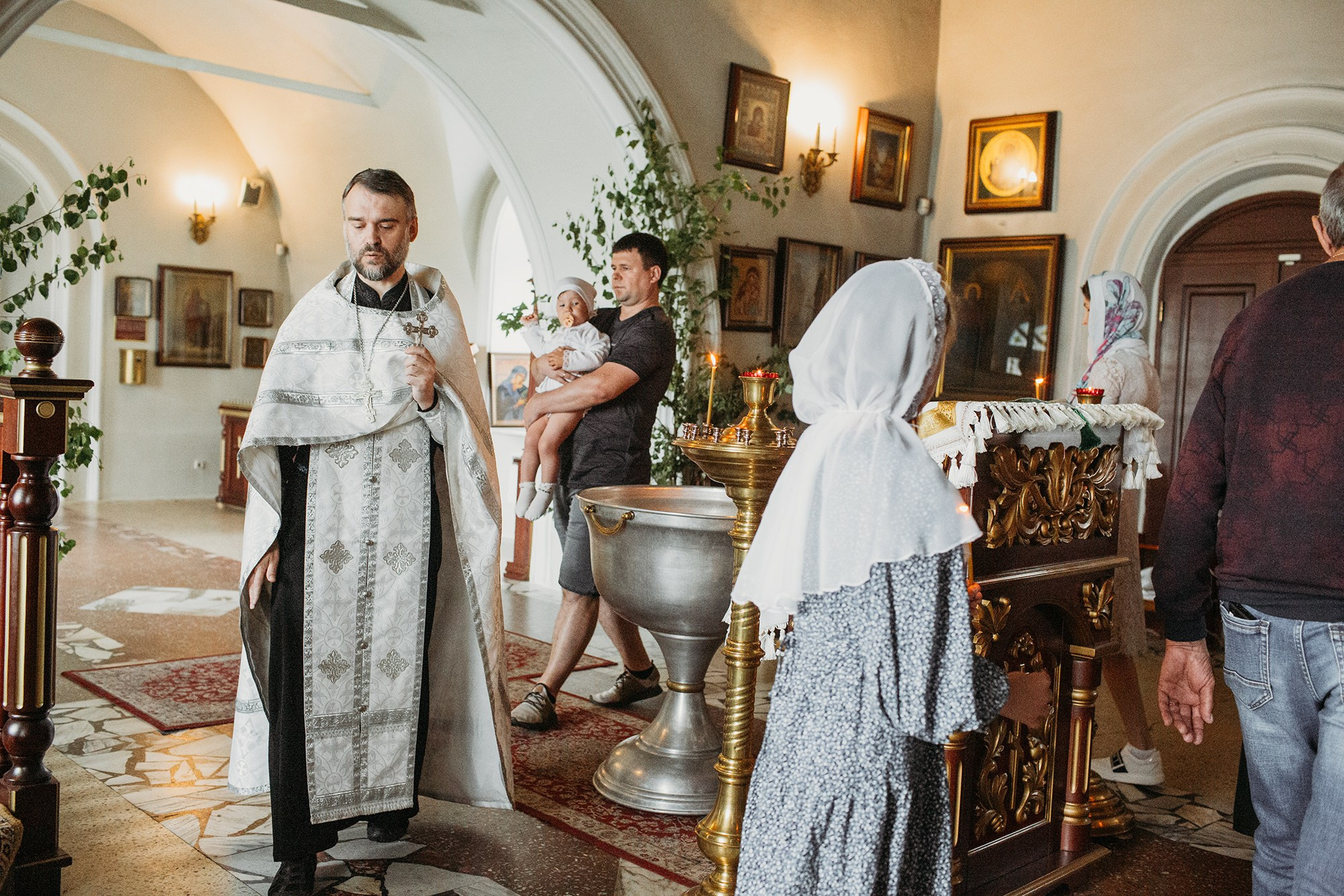 Крещение. Спасский храм с. Коларово. Семейный фотограф Томск