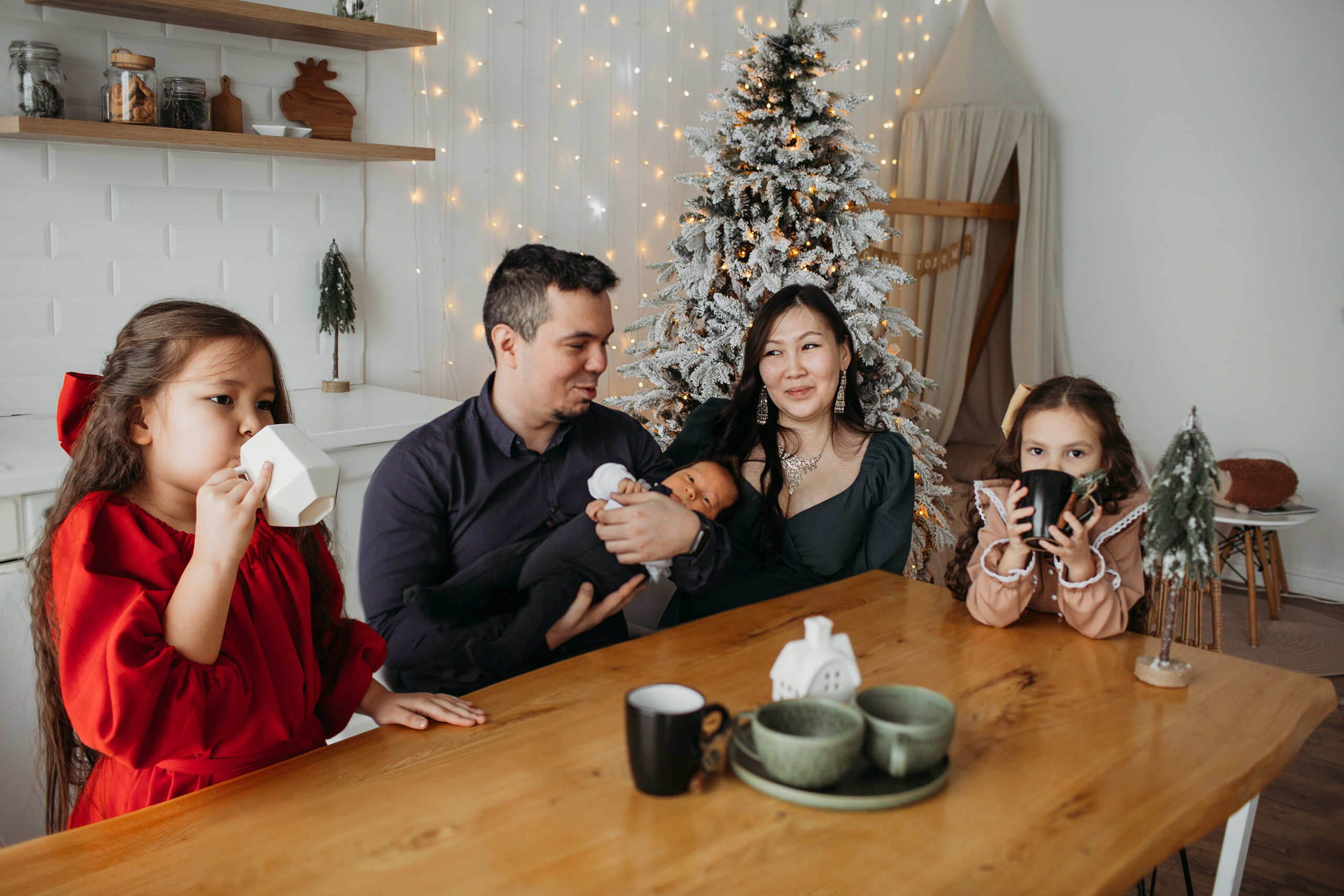 Никита, Вероника, Вика, Юлия, Владислав. Семейный фотограф Томск