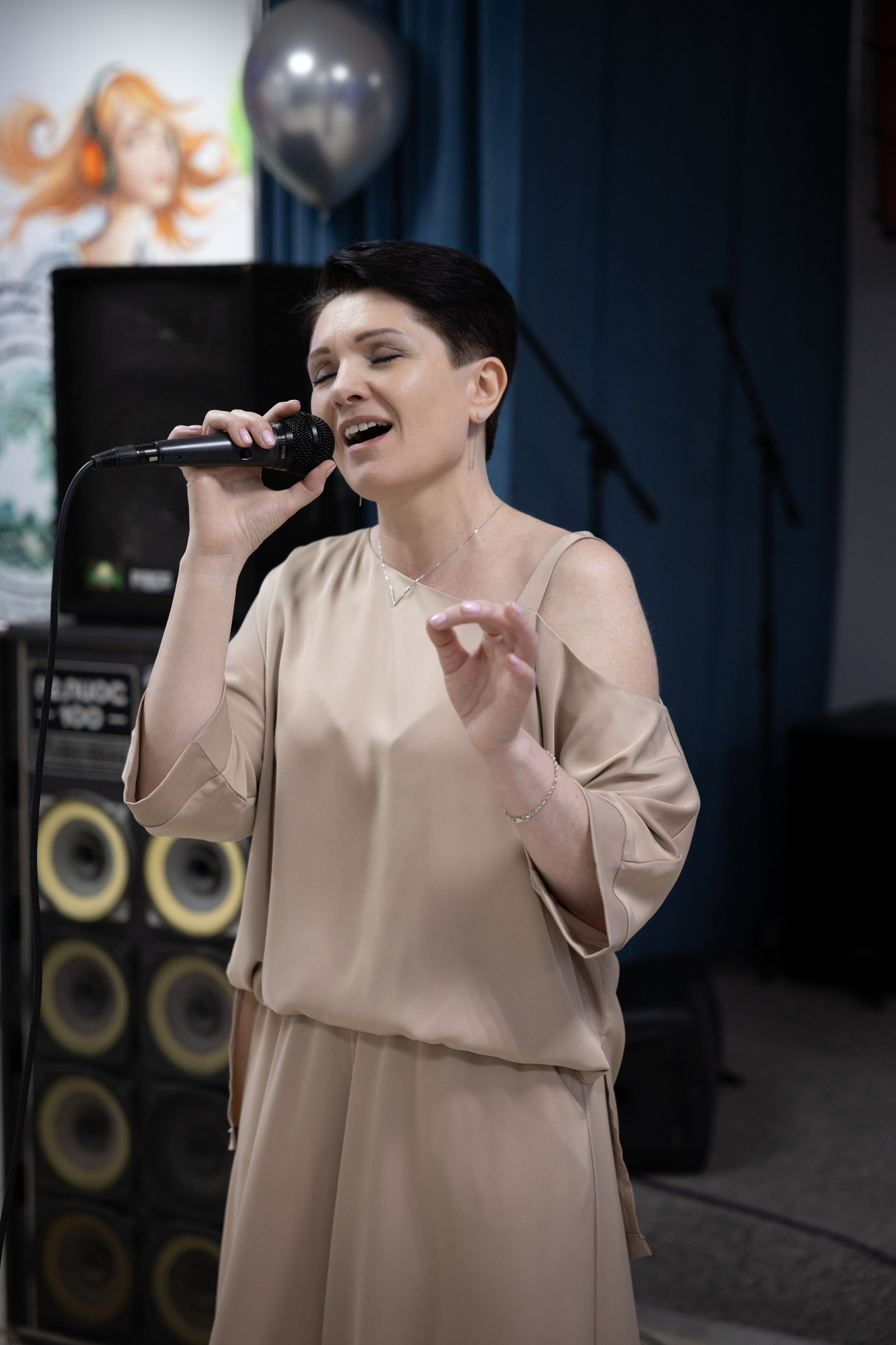 Отчётный концерт музыкальной студии «Michelle». Фотограф Новосибирск, Академгородок — Айна