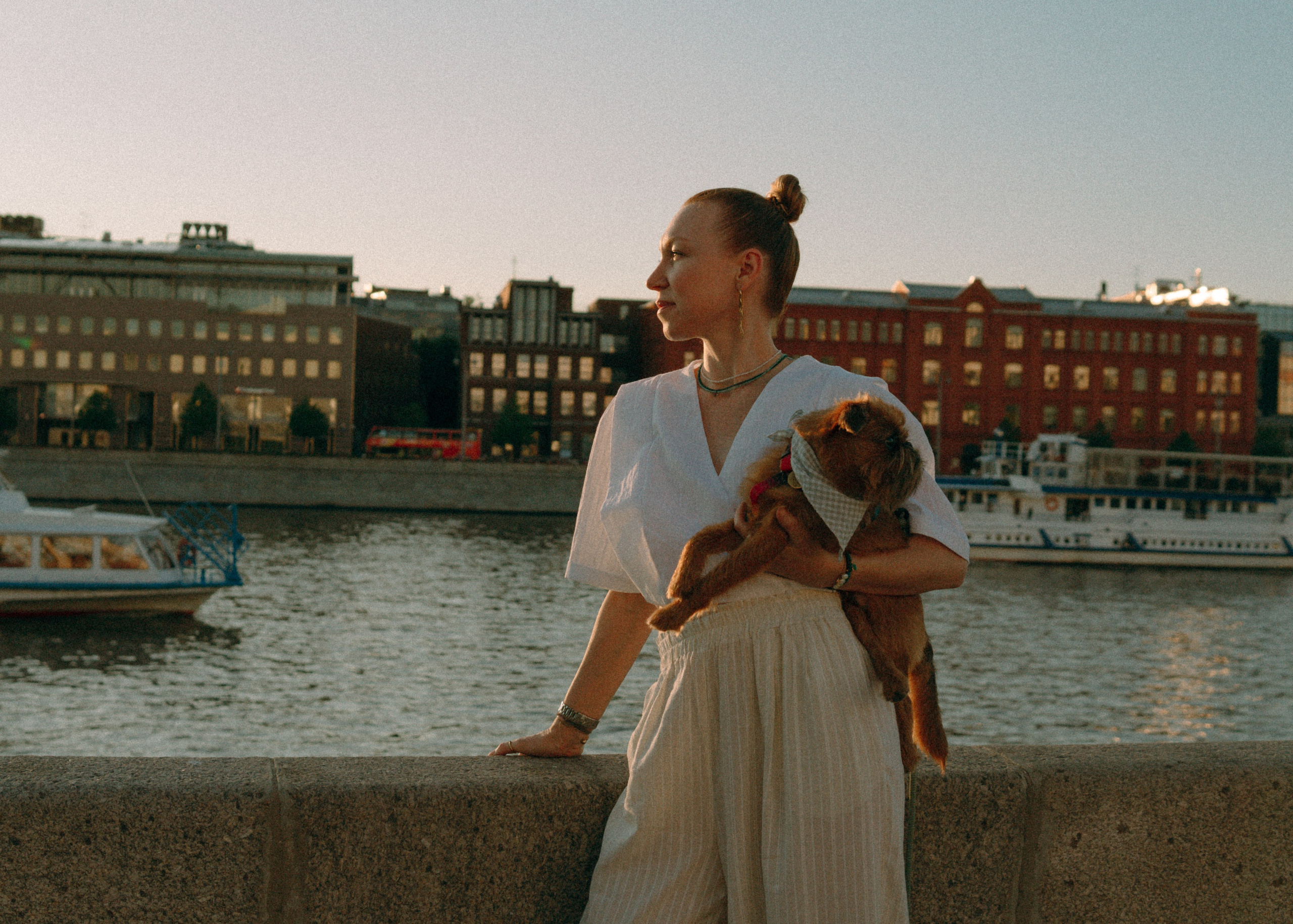 Лена и Альфи. Фотограф-анималист Ксения Воробьева, Москва