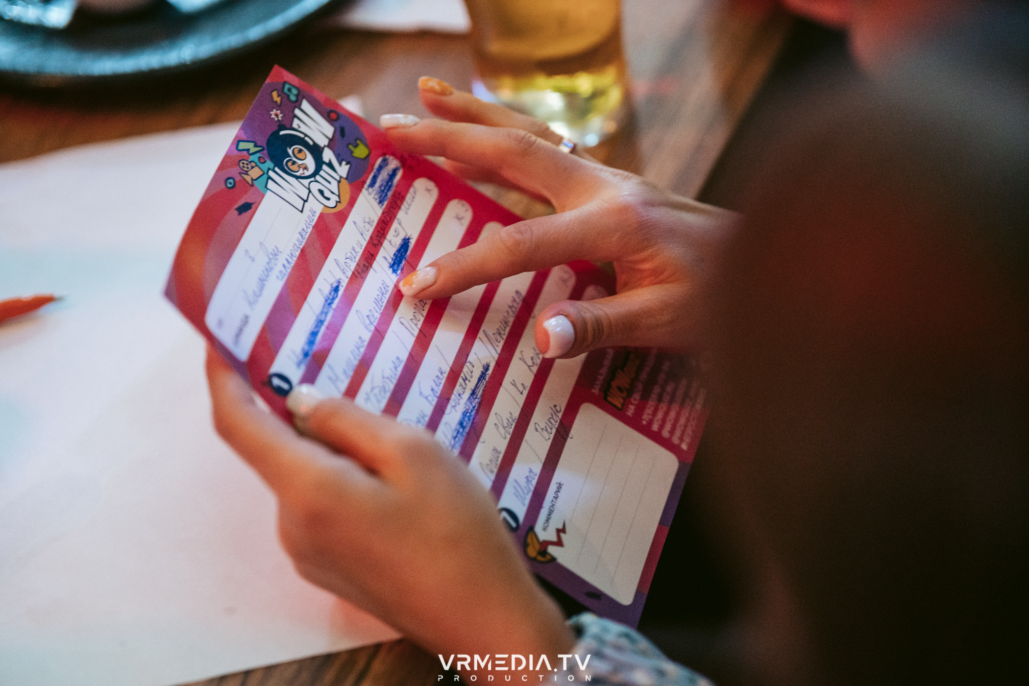 WoW QuiZ в баре «DOSKI»