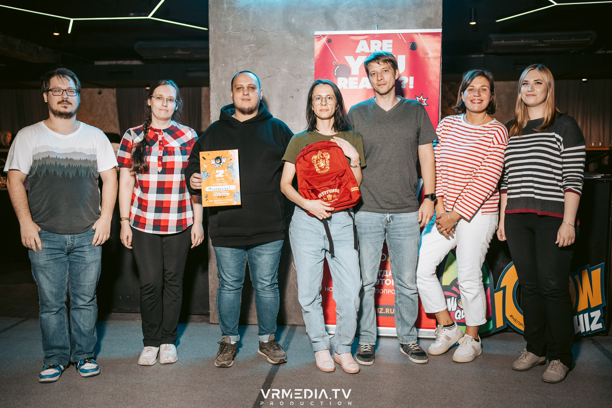 WoW QuiZ в баре «Друзья»