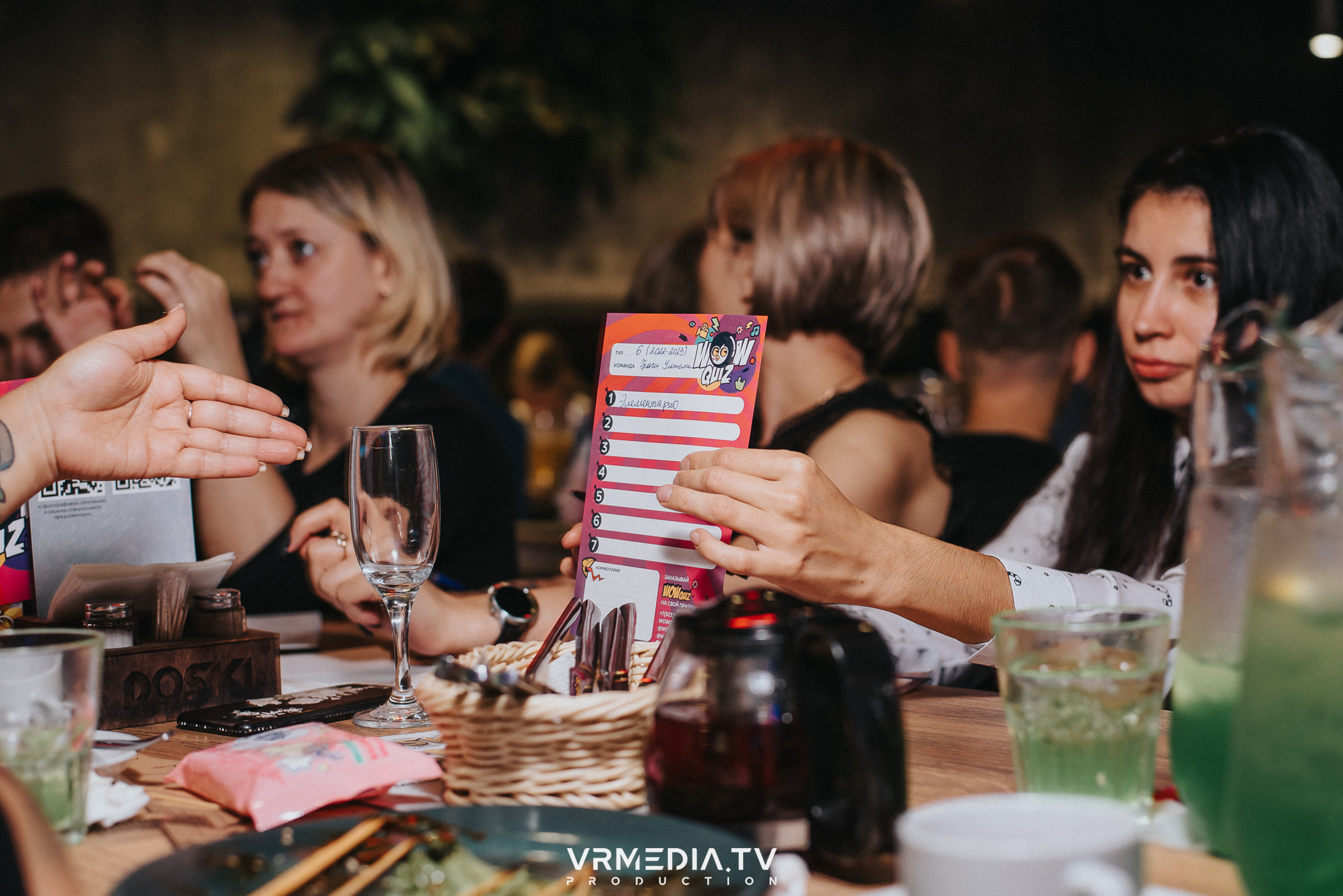 WoW QuiZ в баре «DOSKI»