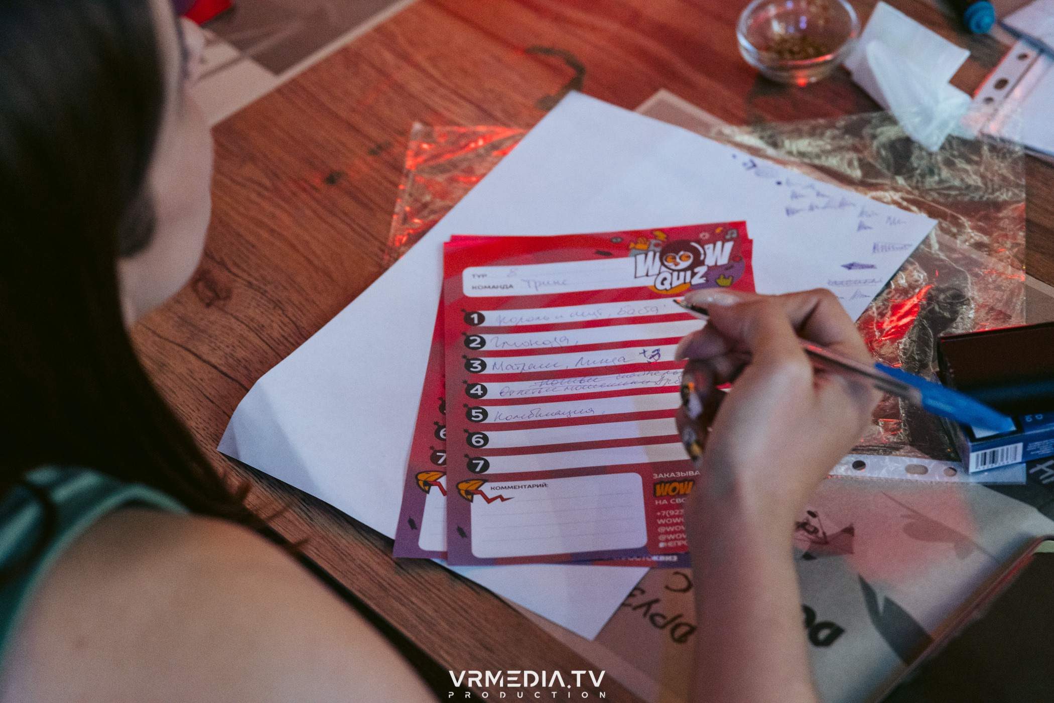 WoW QuiZ в баре «DOSKI»