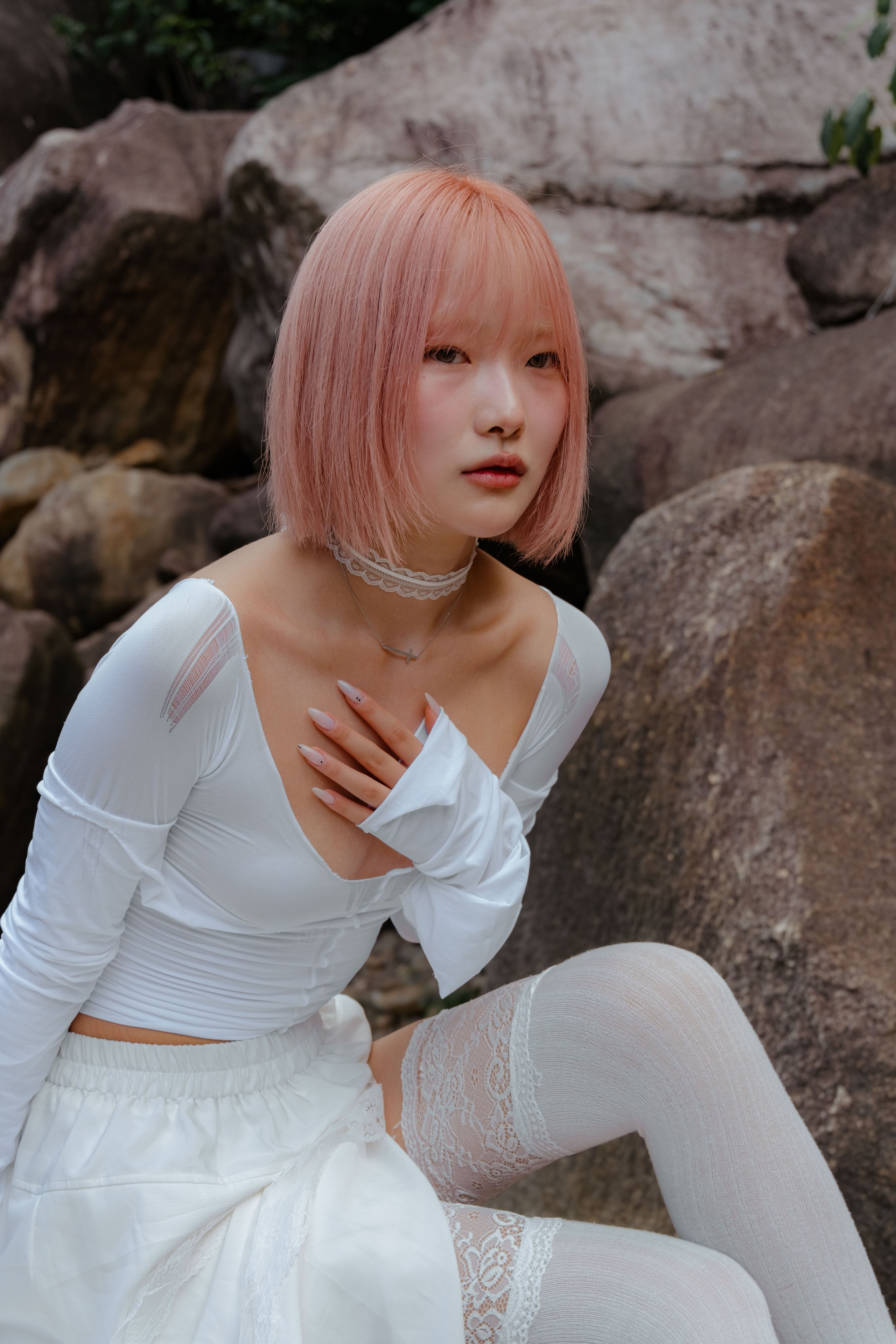 Location "Ba Ho Waterfall". Portrait photographer Nha Trang | Julia Meshanina