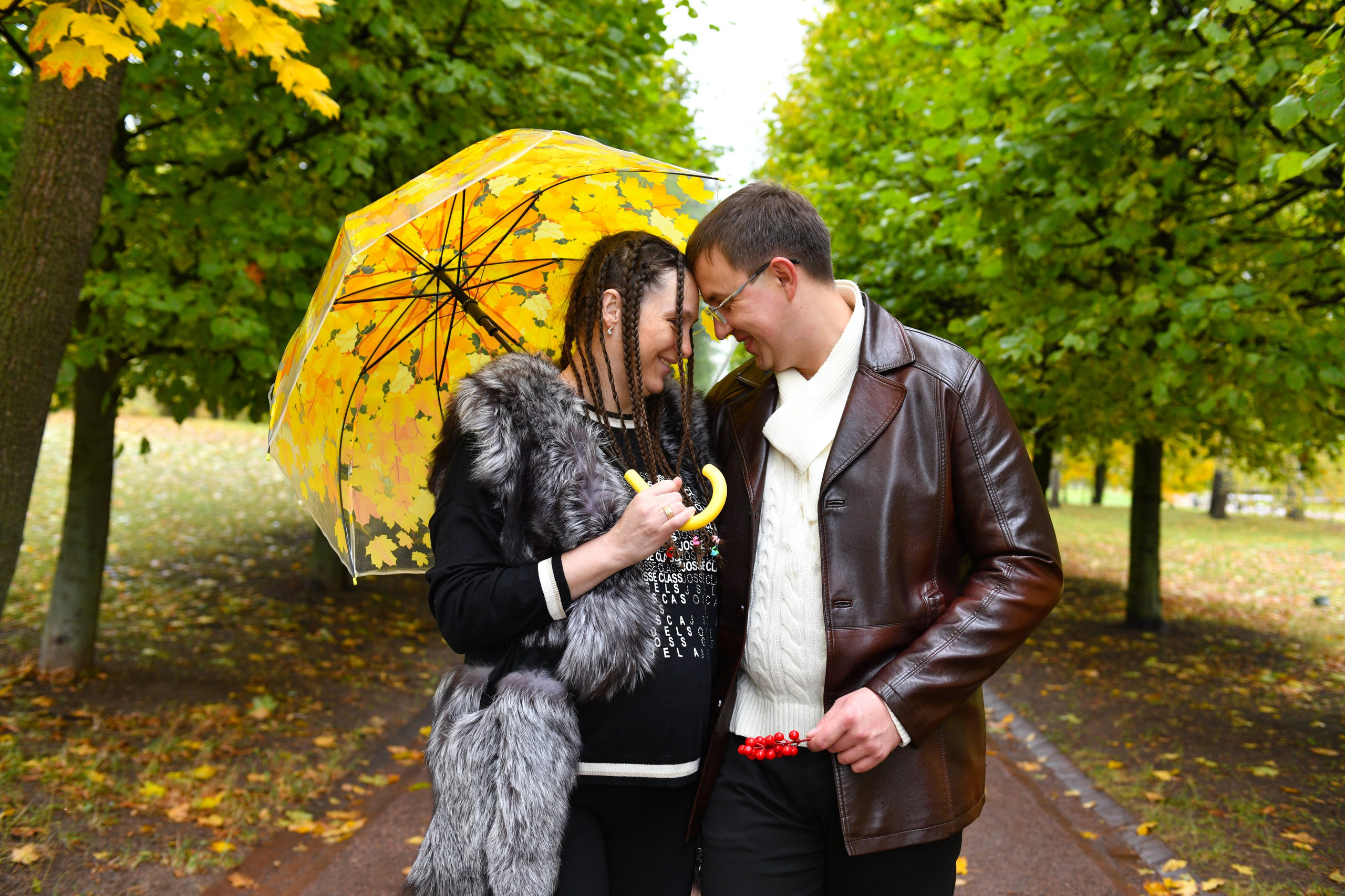 Осенняя съёмка. Свадебный и портретный фотограф в Москве Галина Борисова