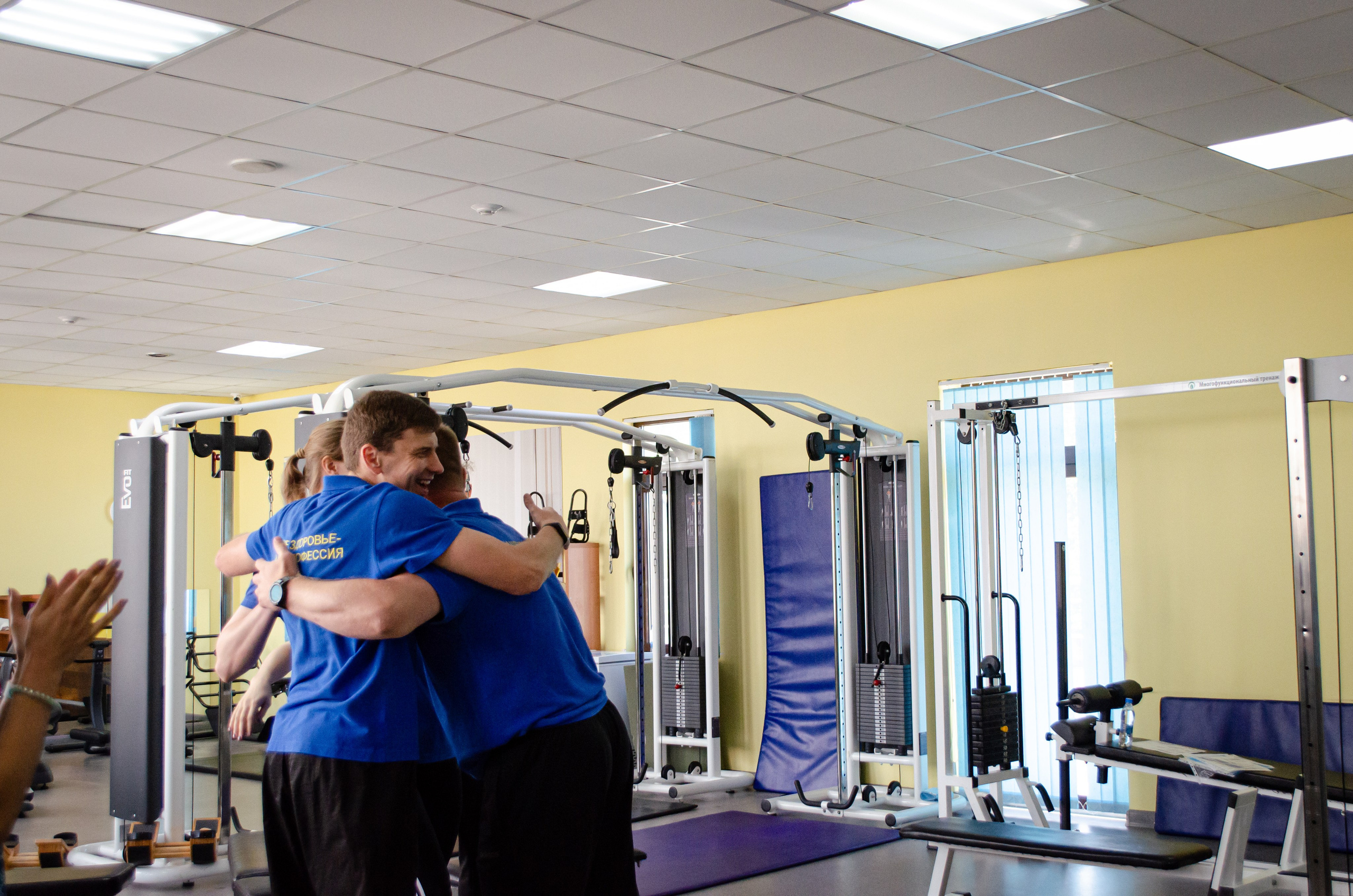 Медицинское спортивное мероприятие. Фотограф