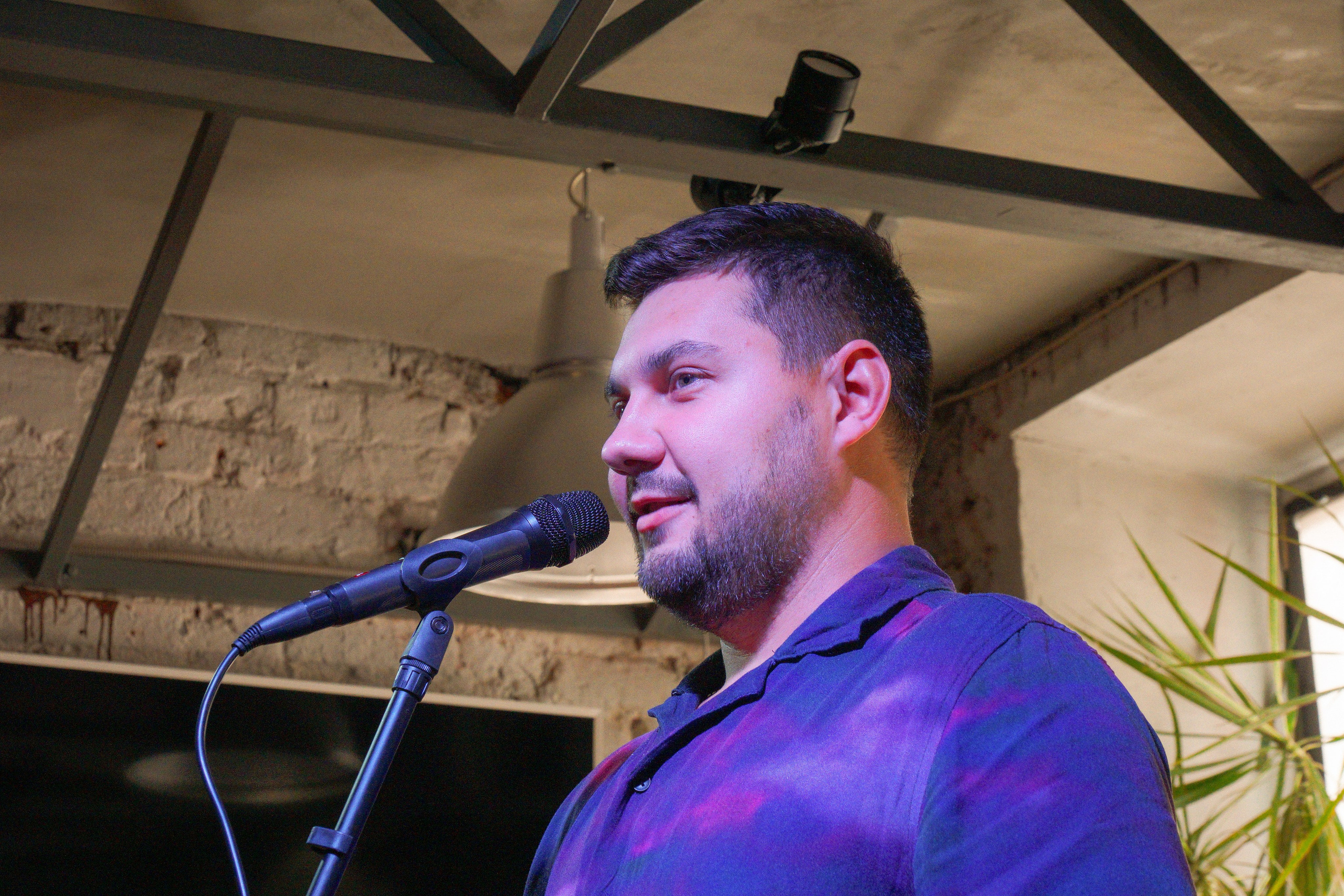 Поэтический вечер. Фотограф