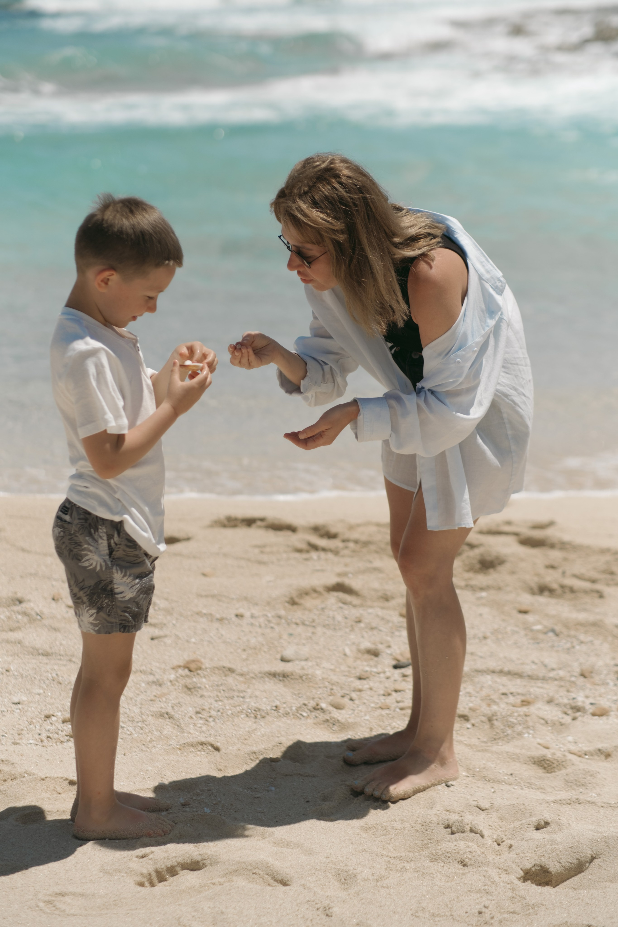 Roza and family. Egypt. Portrait photographer Olga Prokopova based in Budapest
