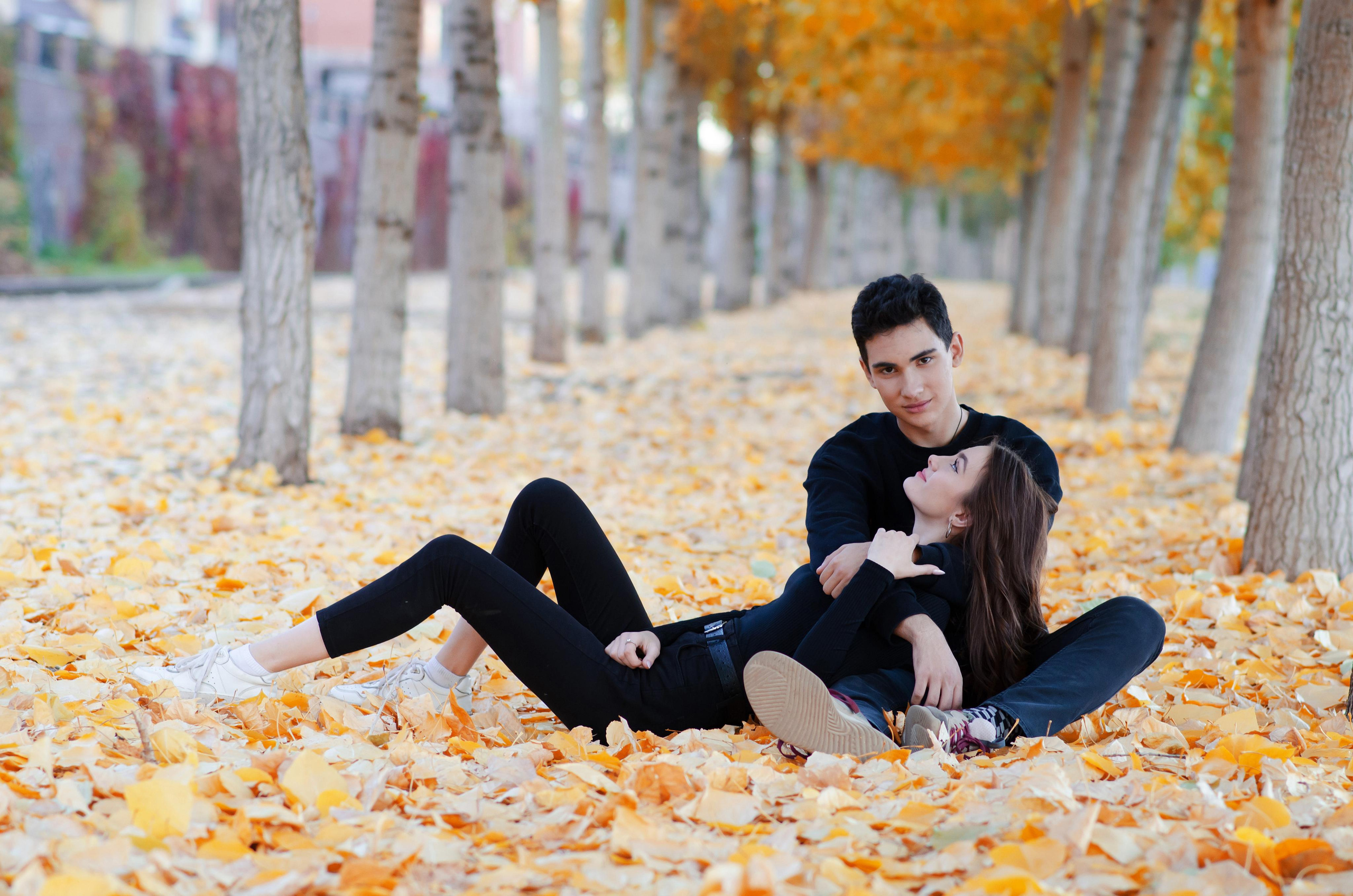 Осенняя Лавстори Настя и Кирилл. Семейный фотограф в Оренбурге Анна Рожкова