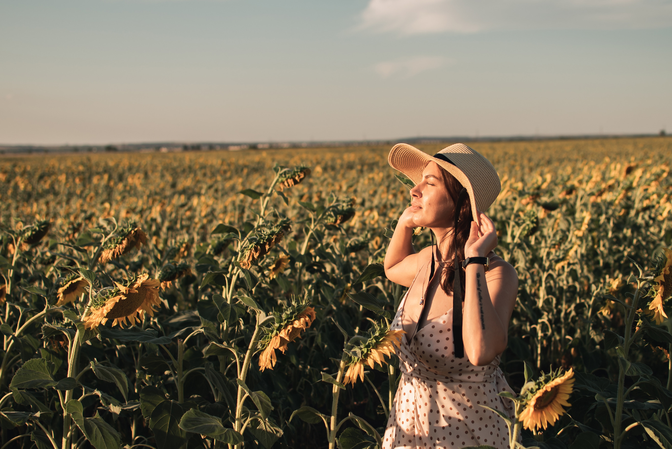 Солнечная Мария в подсолнухах. Семейный фотограф в Оренбурге Анна Рожкова