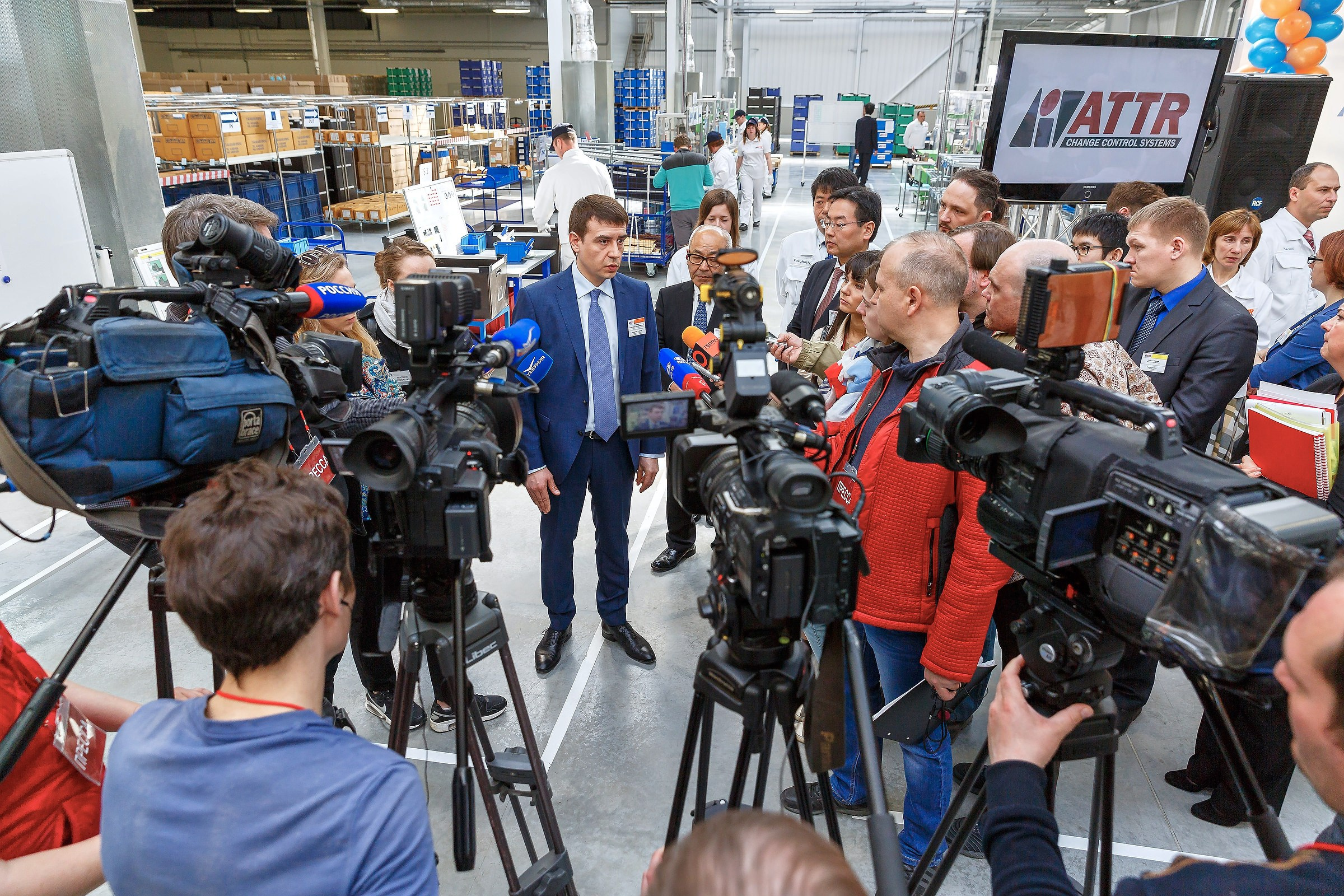 ATSUMITEC TOYOTA TSUSHO RUS ТОРЖЕСТВЕННОЕ ОТКРЫТИЕ СОВМЕСТНОГО ПРЕДПРИЯТИЯ. Фотограф на мероприятие, свадьбу в Тольятти, Самара | Демотченко Андрей