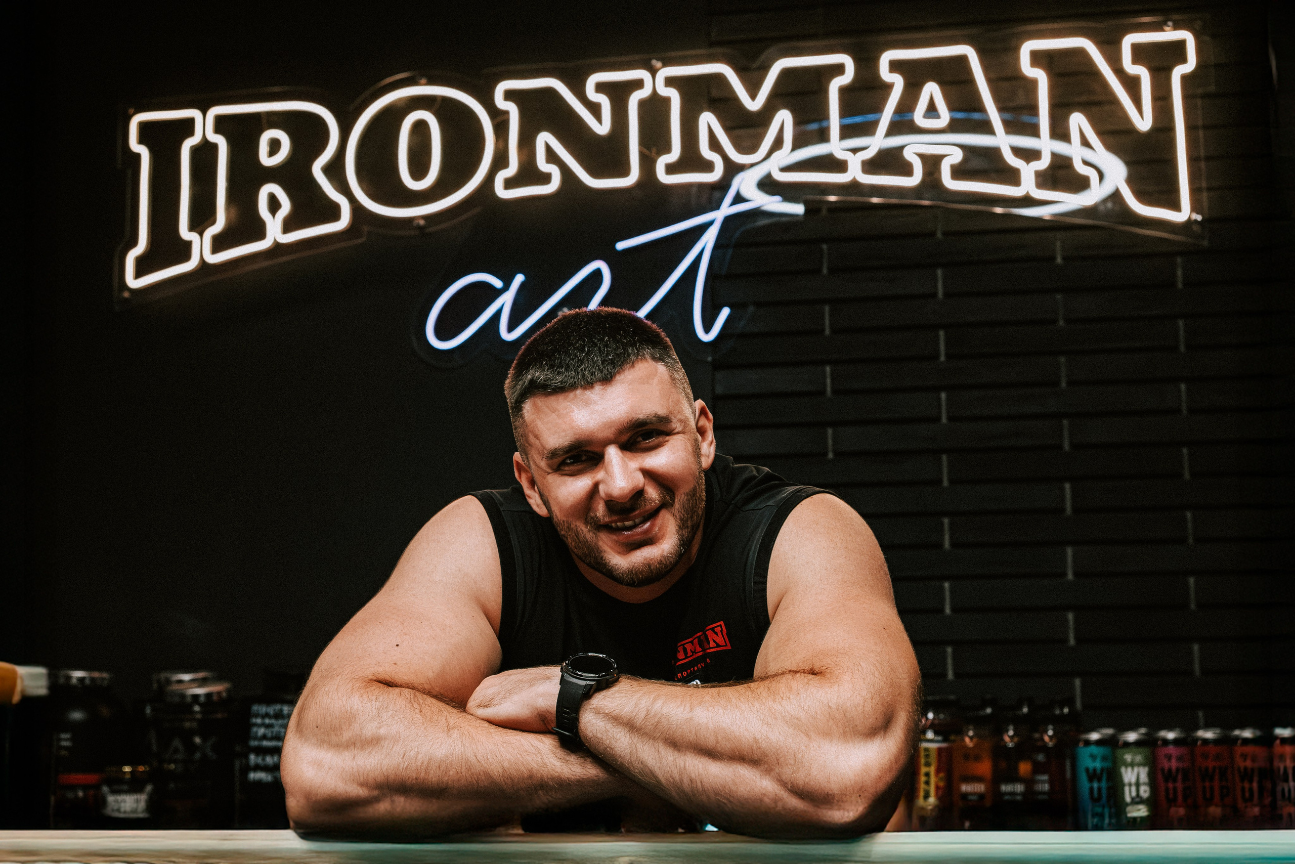 Контент-съемка для спортзала «IRONMAN». Коммерческий и Портретный Фотограф Симферополь Крым Максим Махо