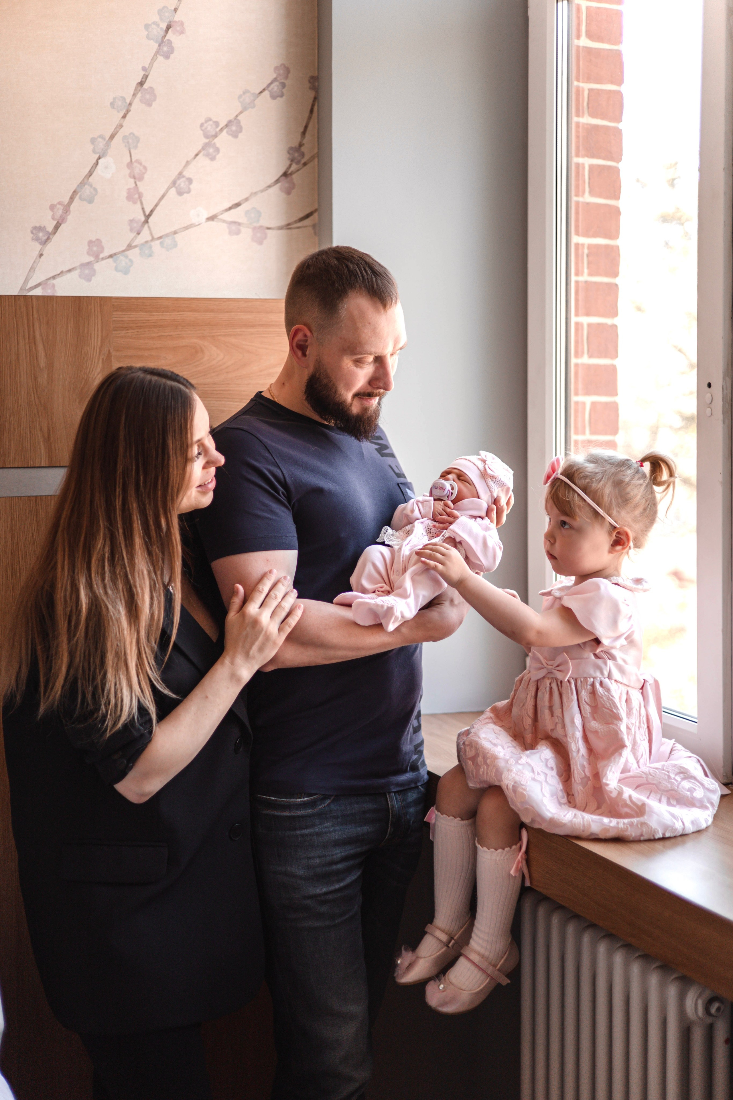 Выписка из роддма. Семейный и детский фотограф в Ростове-на-Дону Удалова Лина