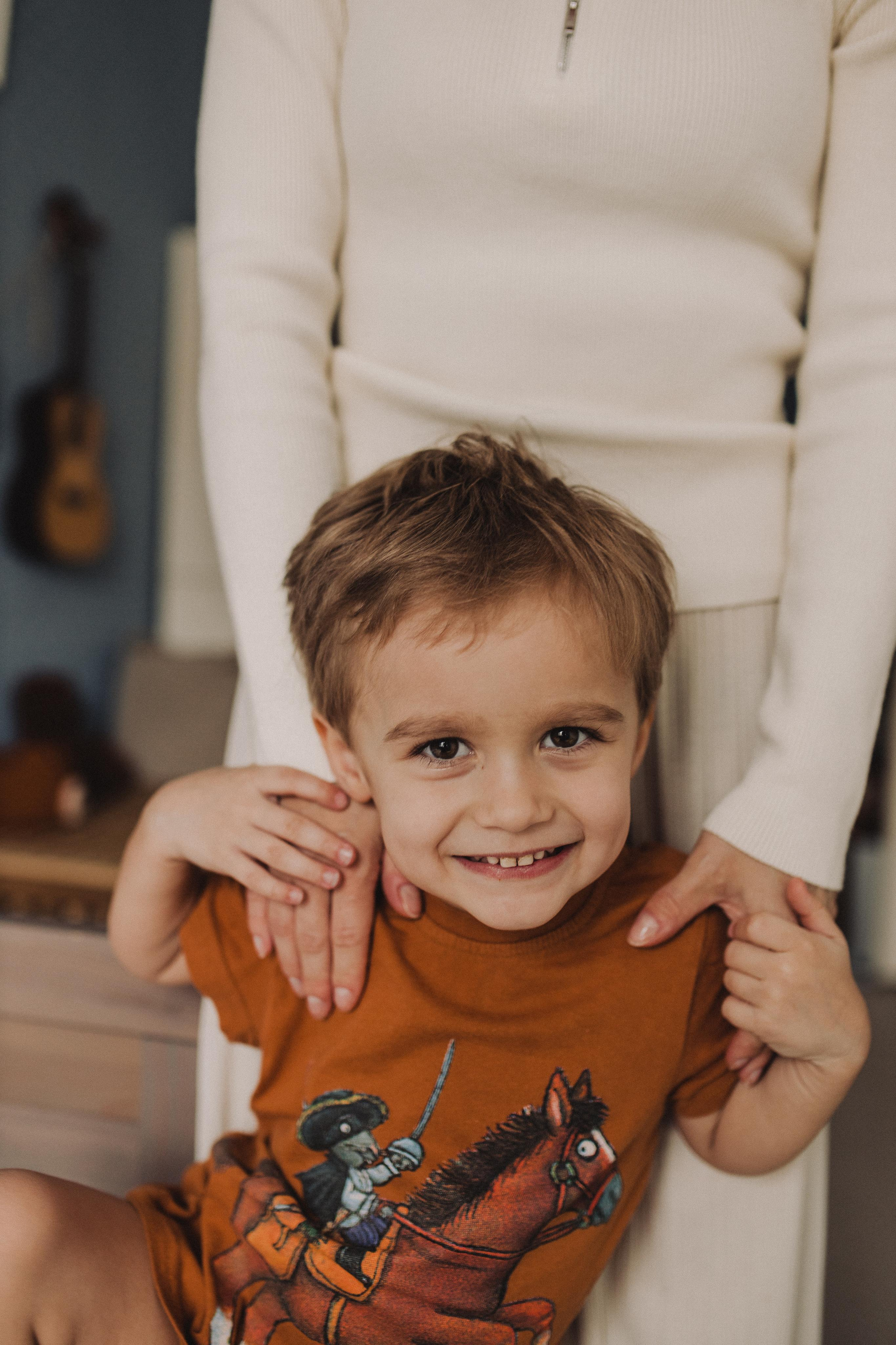 Домашняя фотосессия мама и сын. Семейный фотограф в Самаре Елена Ефимова