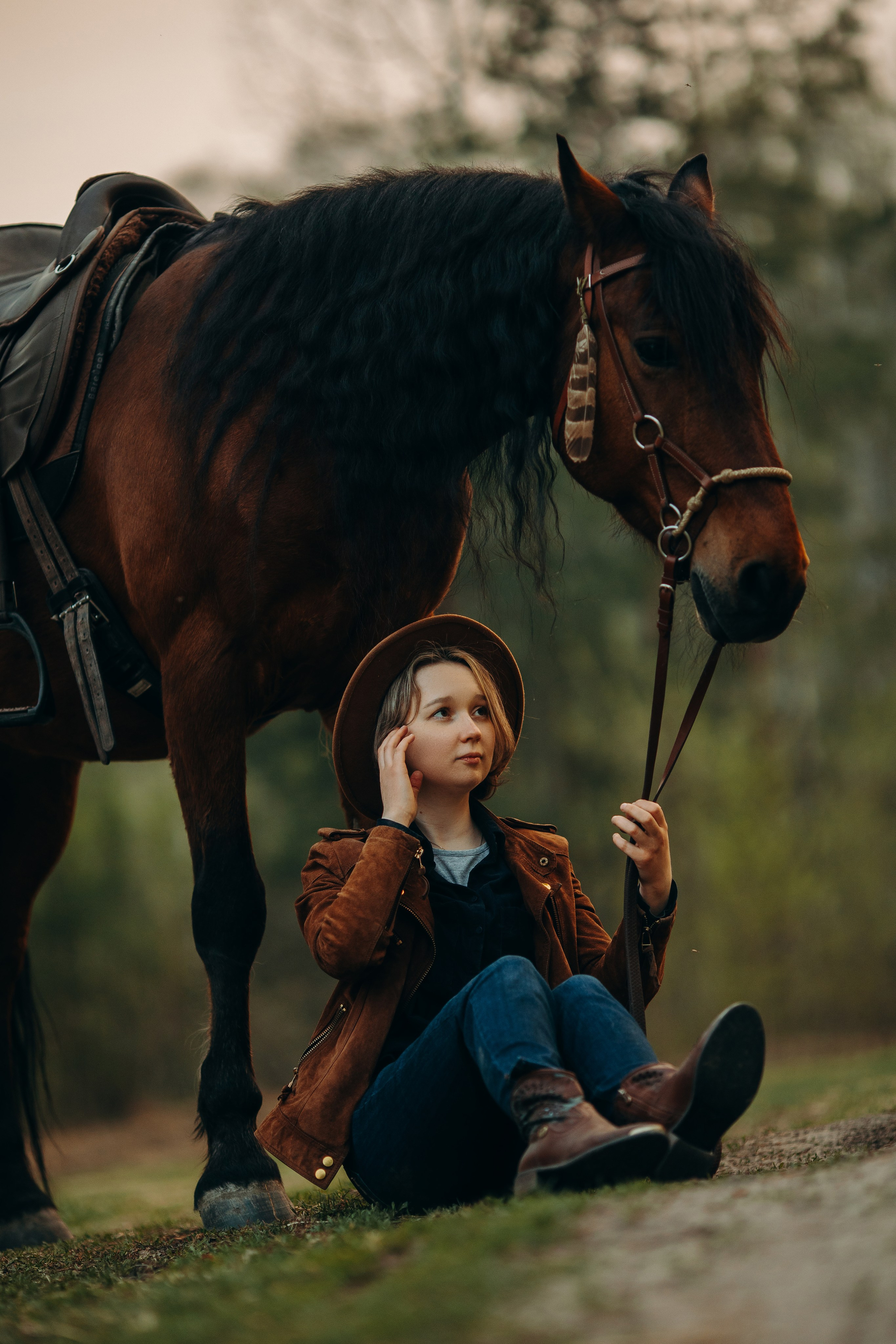 Сашенька и Талисман. Анна Молчанова конный фотограф в Тюмени | фотосессии с лошадьми Тюмень