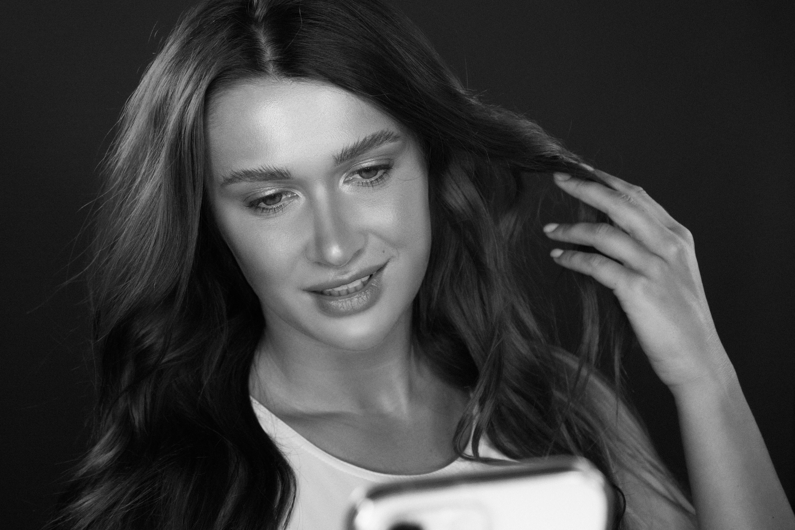 Женский портрет_ЧБ. Портретный фотограф Ярославль I Натали Чуб