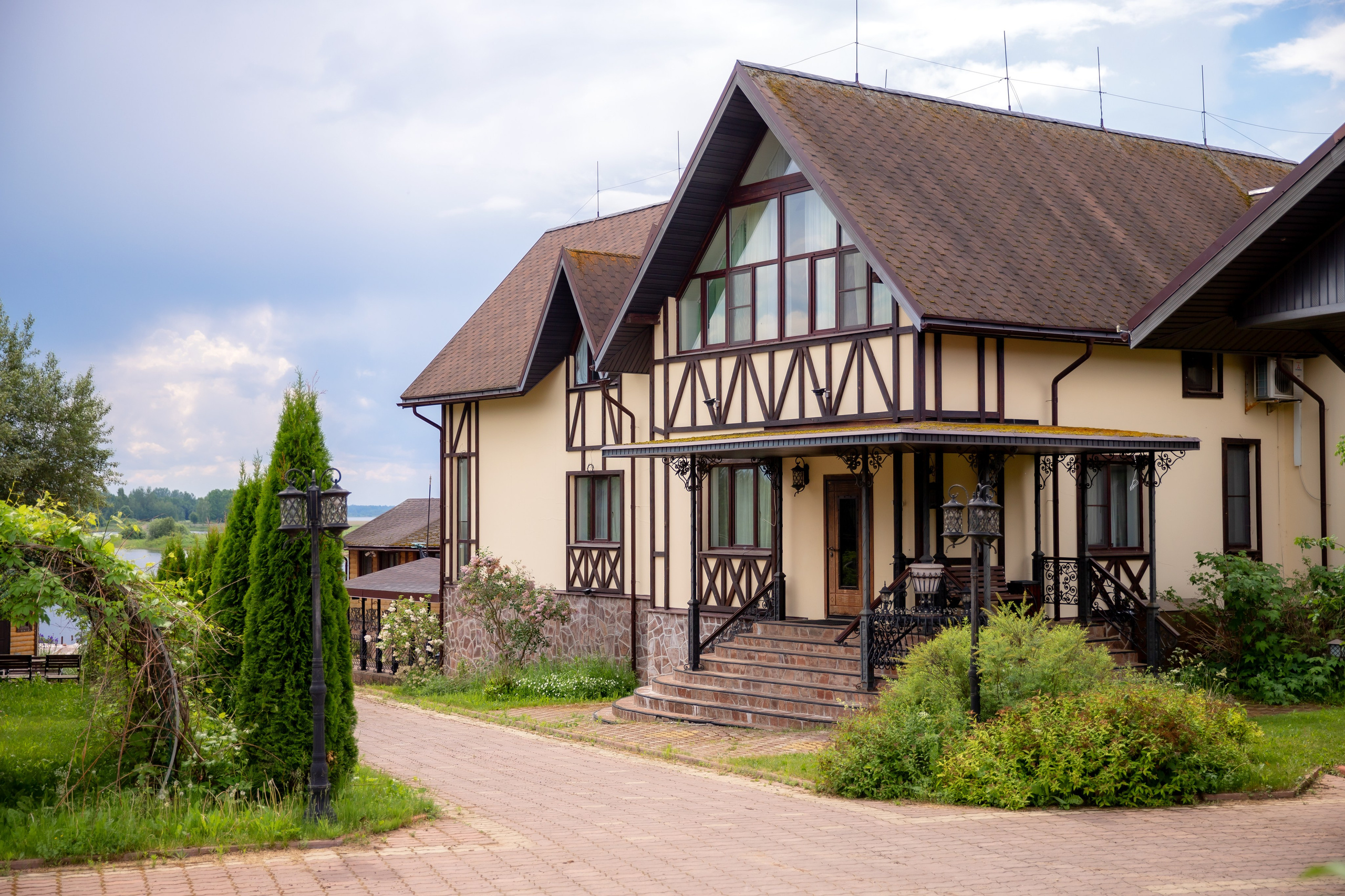 База отдыха в Тверской области. Территория. Фотограф недвижимости и контент-съемки в СПб