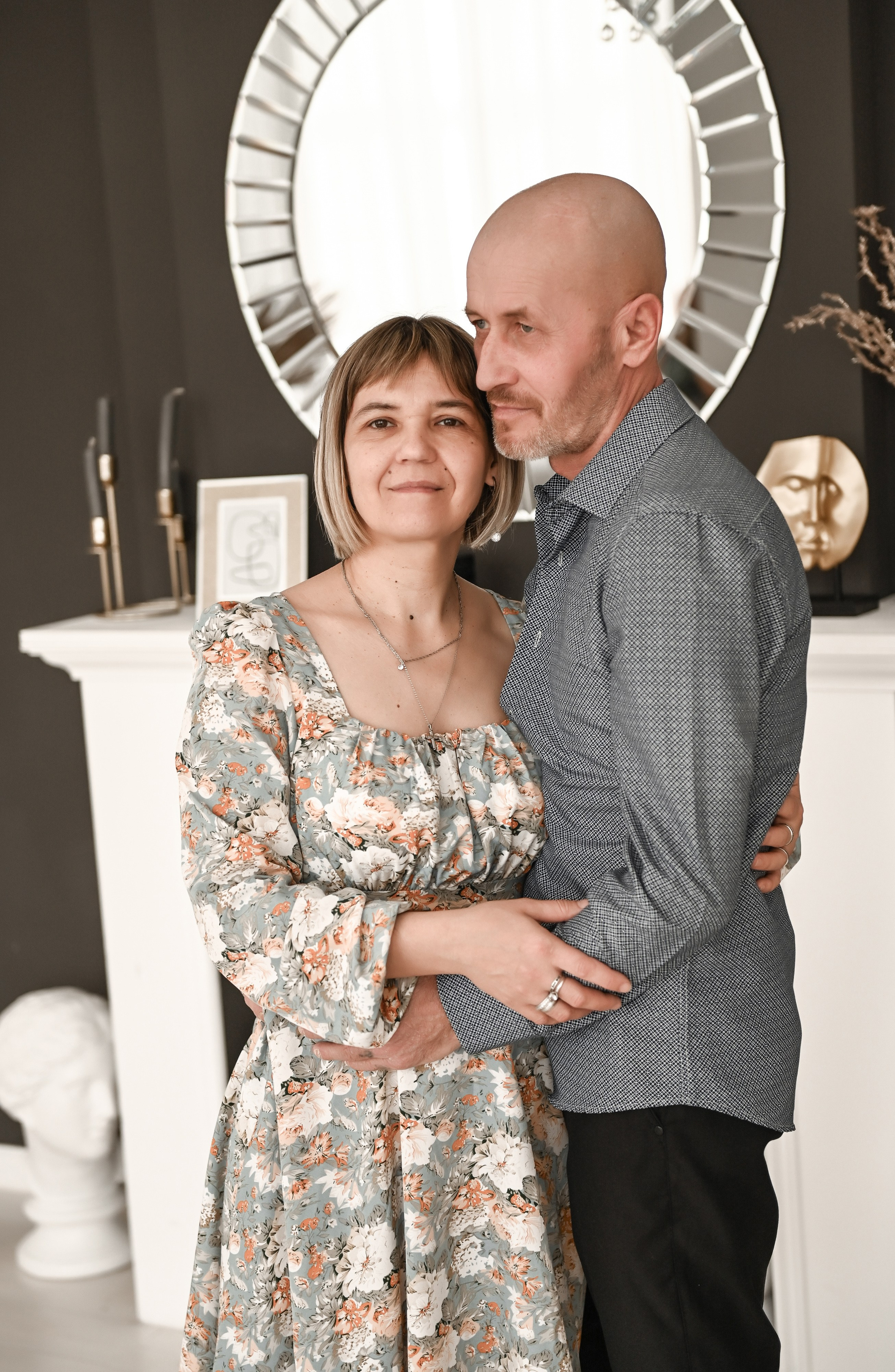 Семейная студийная  фотосессия 2. Свадебный, семейный, детский, контент фотограф в Омске Максим Ильин