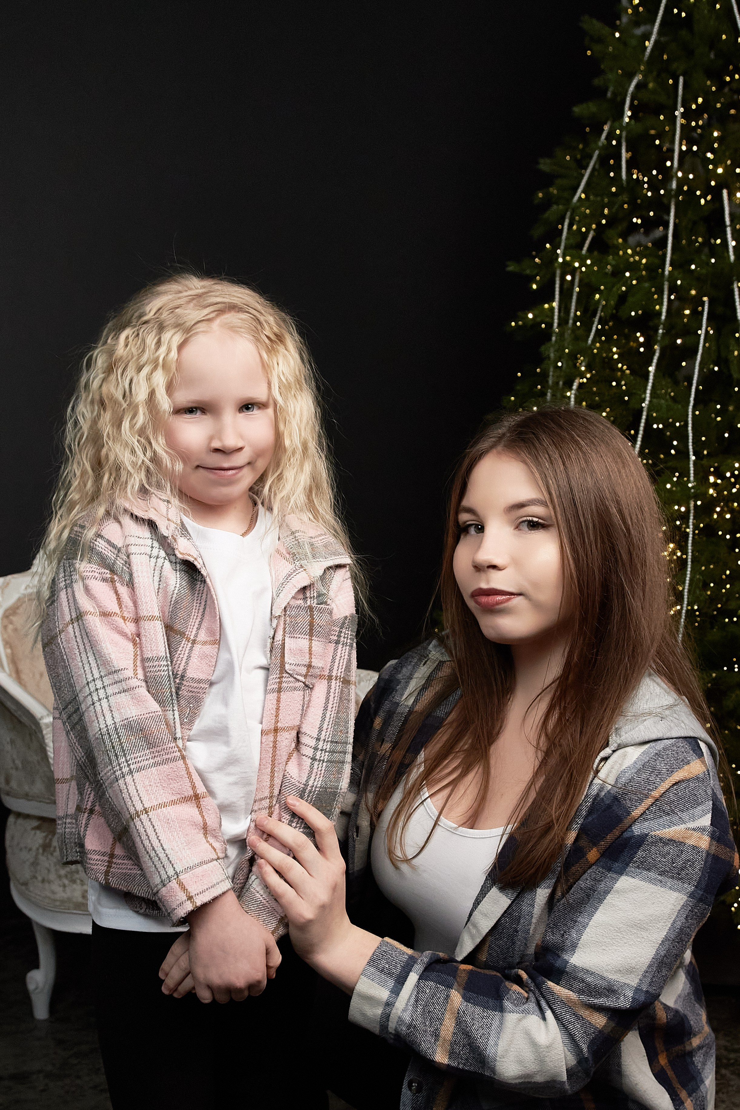 Новогодняя семейная съёмка. Фотограф Анна Буторина Киров