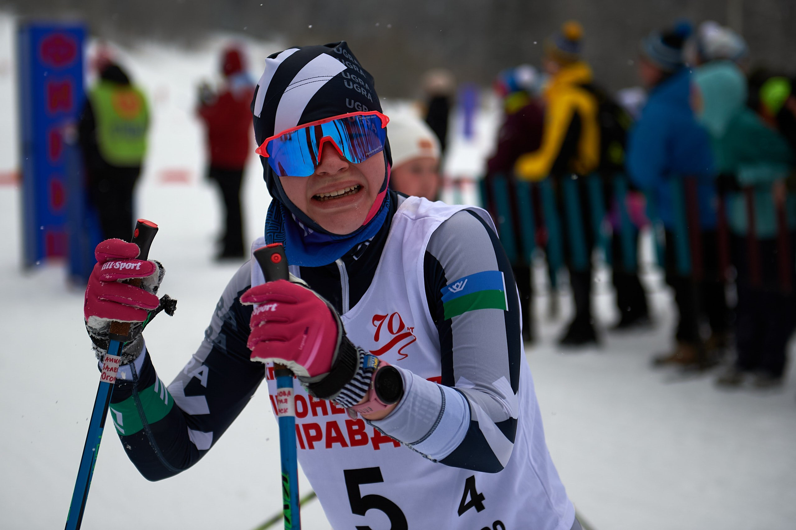 Всероссийские соревнования по лыжным гонкам «Пионерская правда». Ижевс. Спортивный репортажный фотограф в Ижевске Сергей Мерзляков