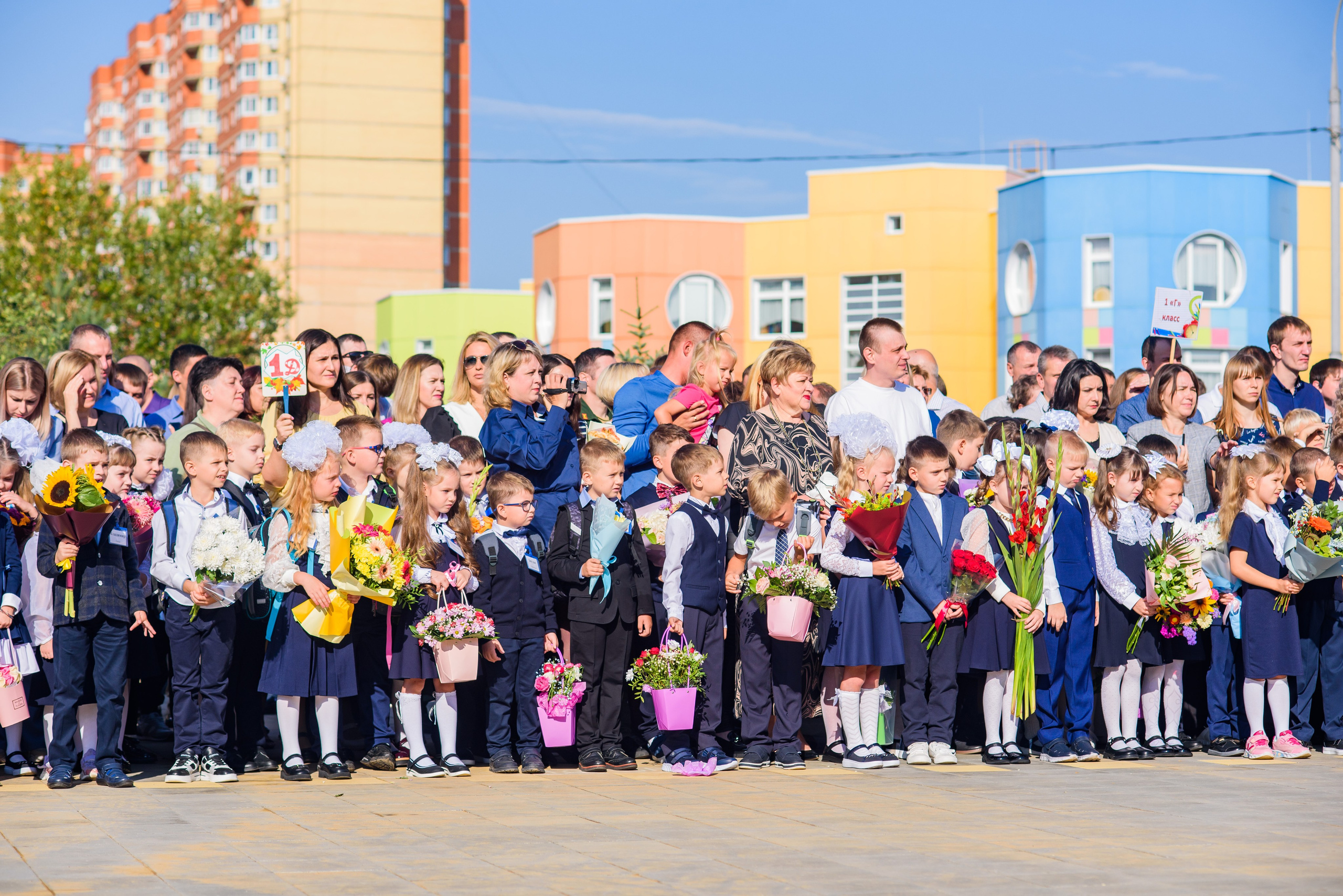 1-е сентября 2023. Фотограф Юлия Попова