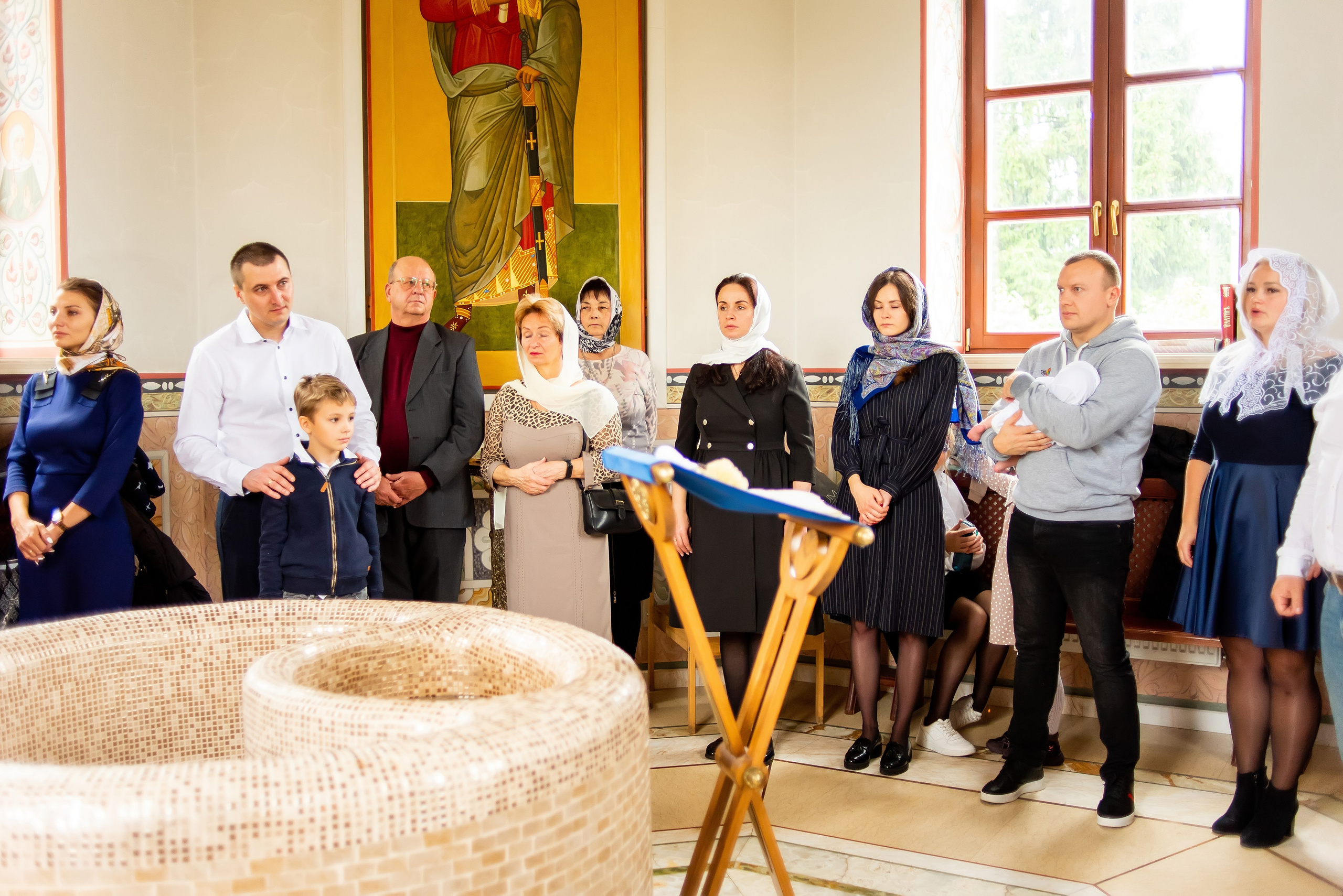 Крещение Владислава. Фотограф Юлия Попова