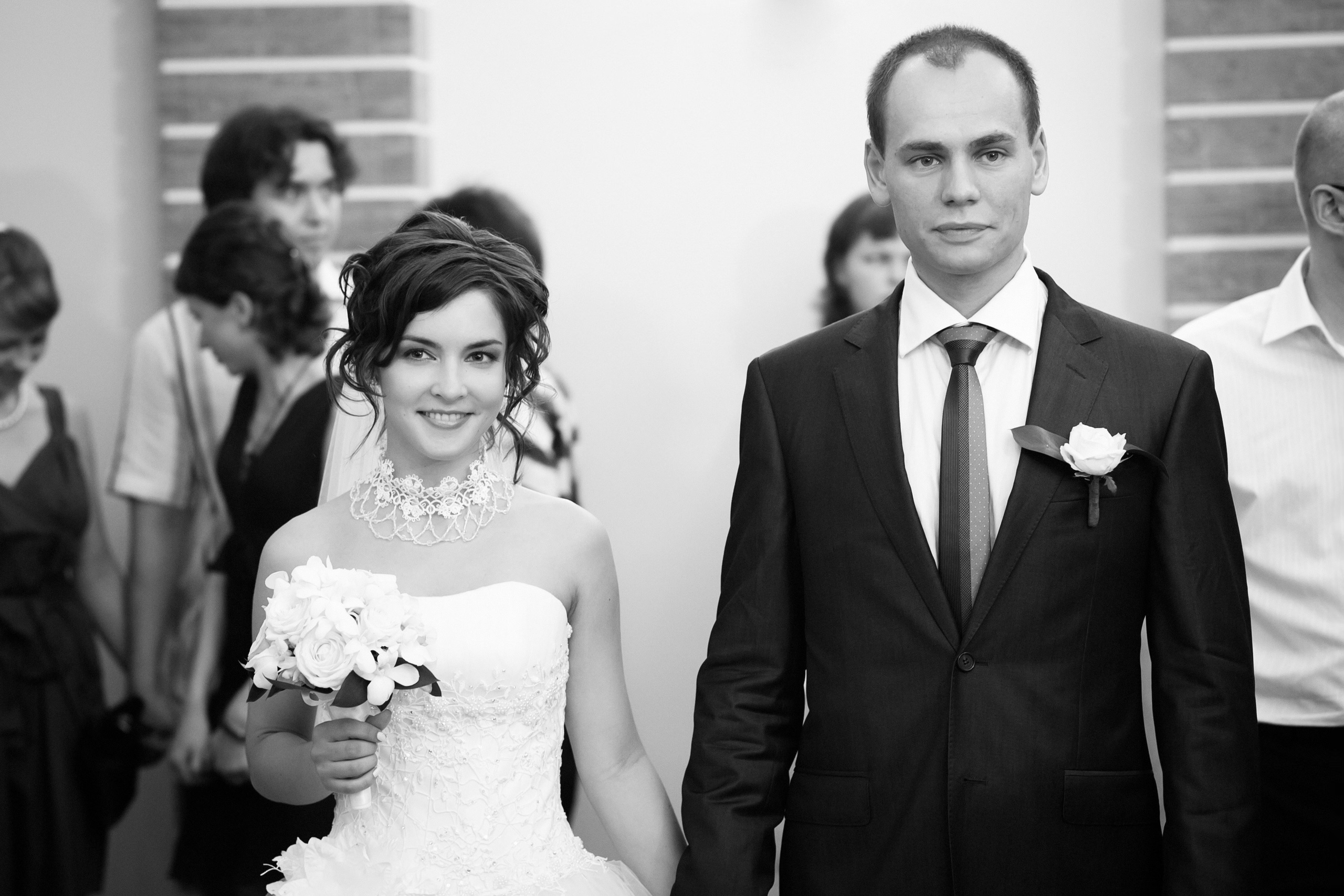 Свадебная съемка в тумане. Фотографы в Москве Светлана Устинова и Сергей Грачев