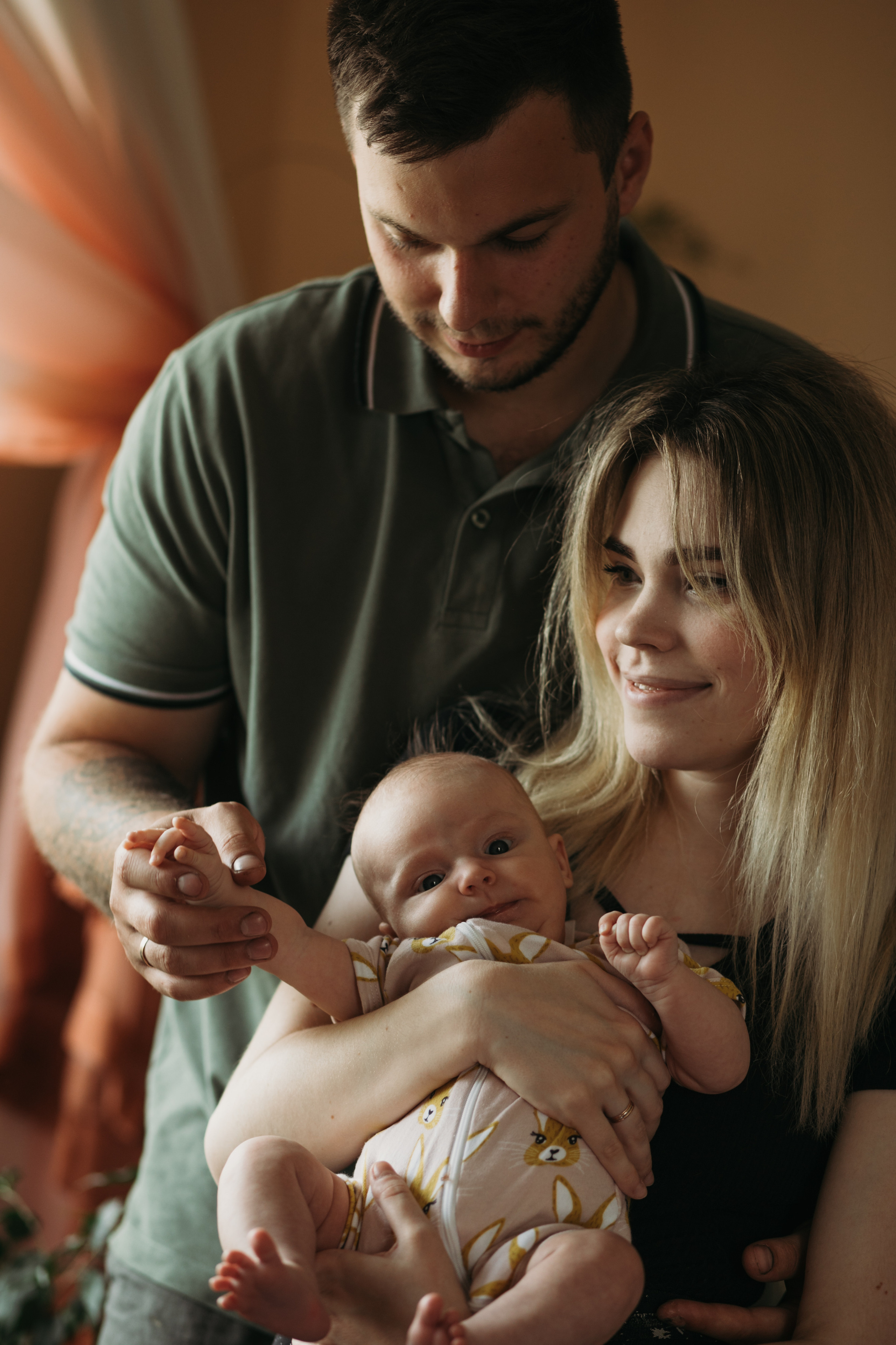 Малышка в большой семье. Свадебный фотограф в Москве Аля Загирова