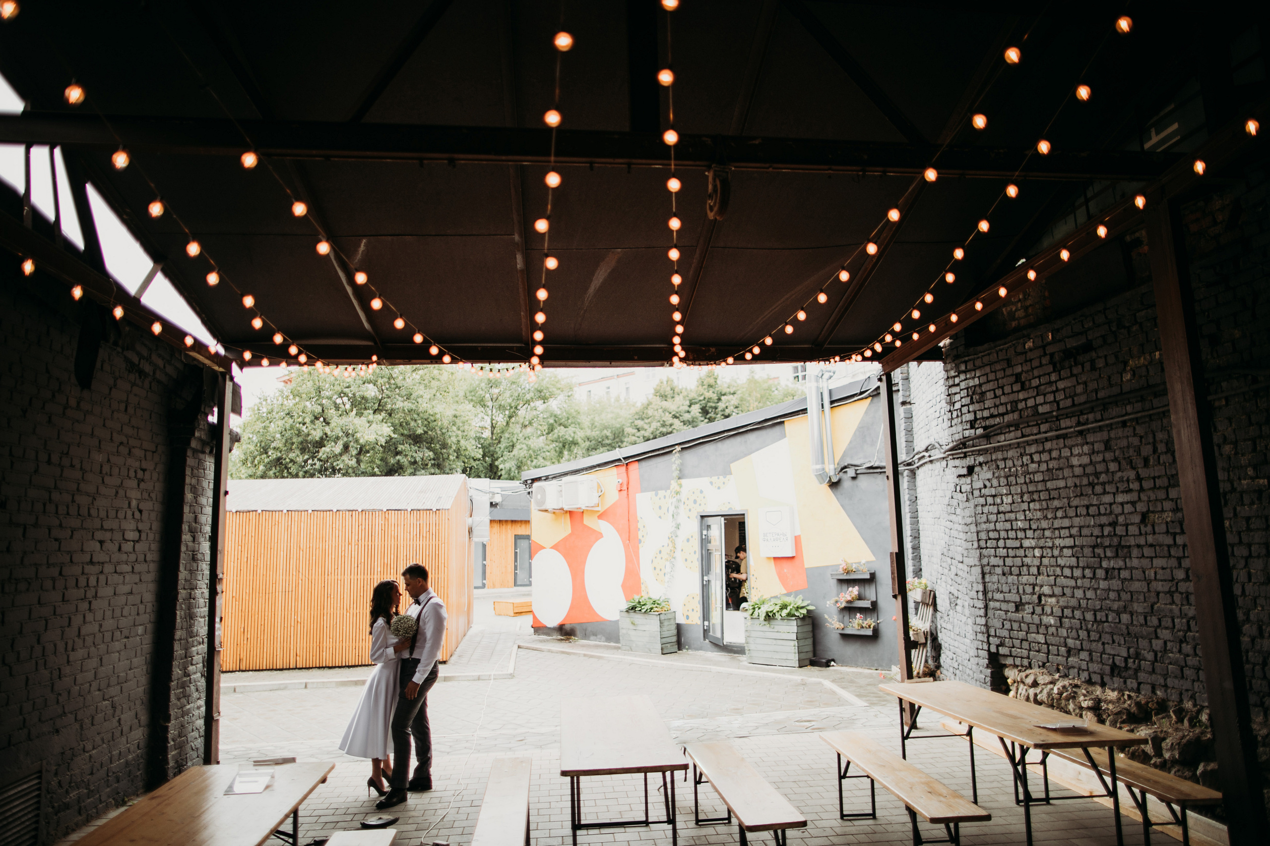 Хлебзавод номер 9. Свадебный фотограф в Москве Аля Загирова