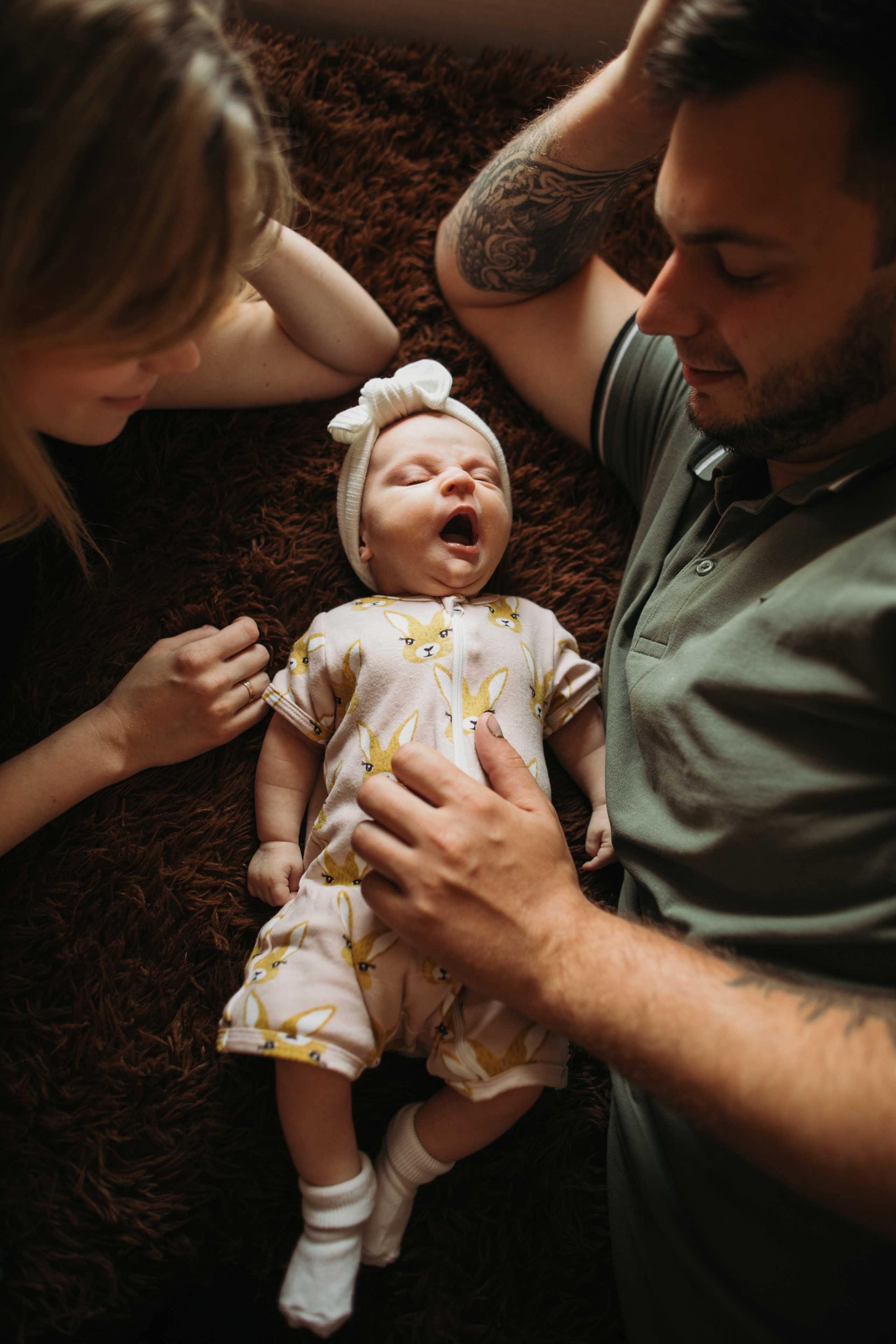 Малышка в большой семье. Свадебный фотограф в Москве Аля Загирова