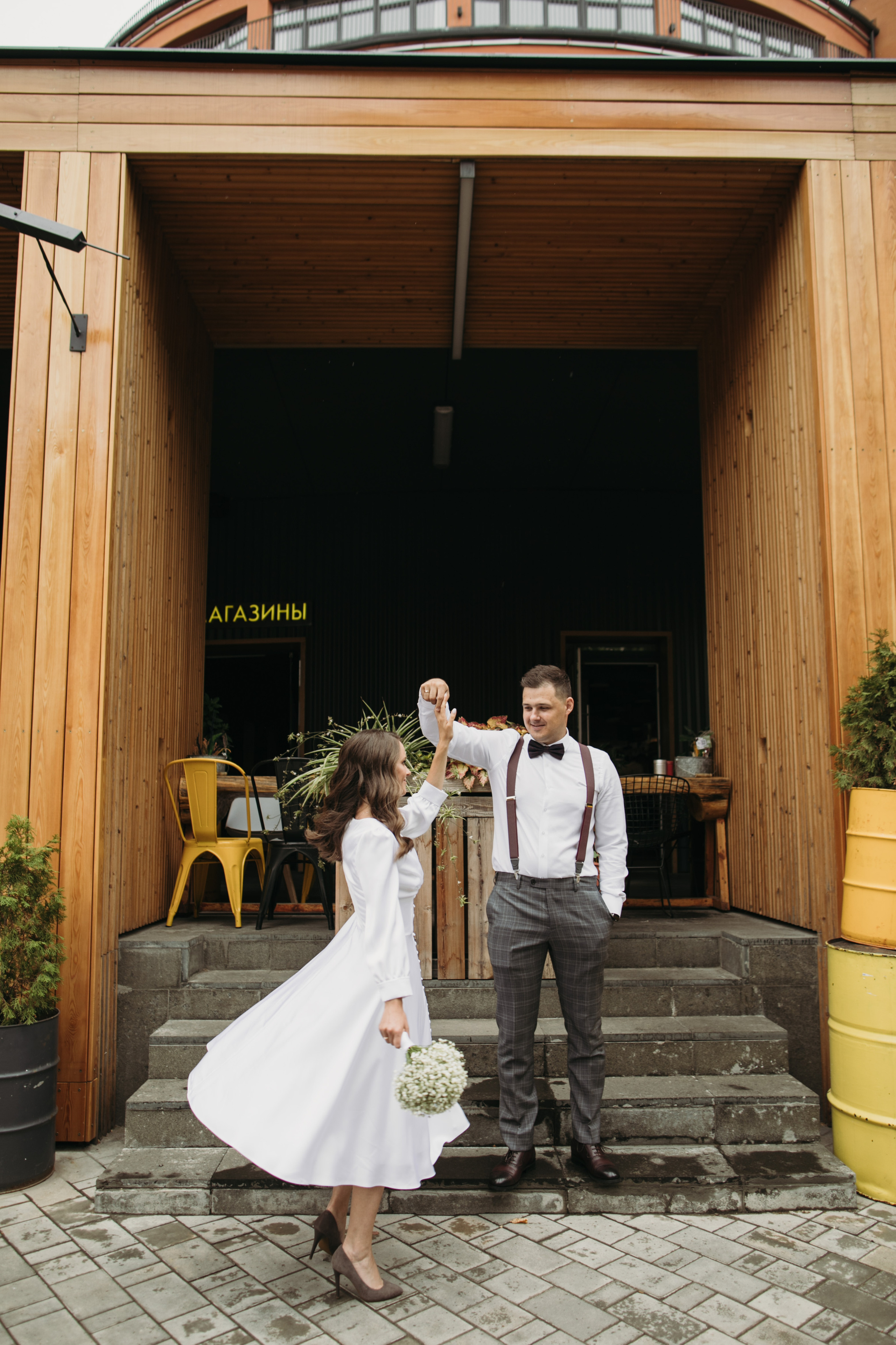 Хлебзавод номер 9. Свадебный фотограф в Москве Аля Загирова