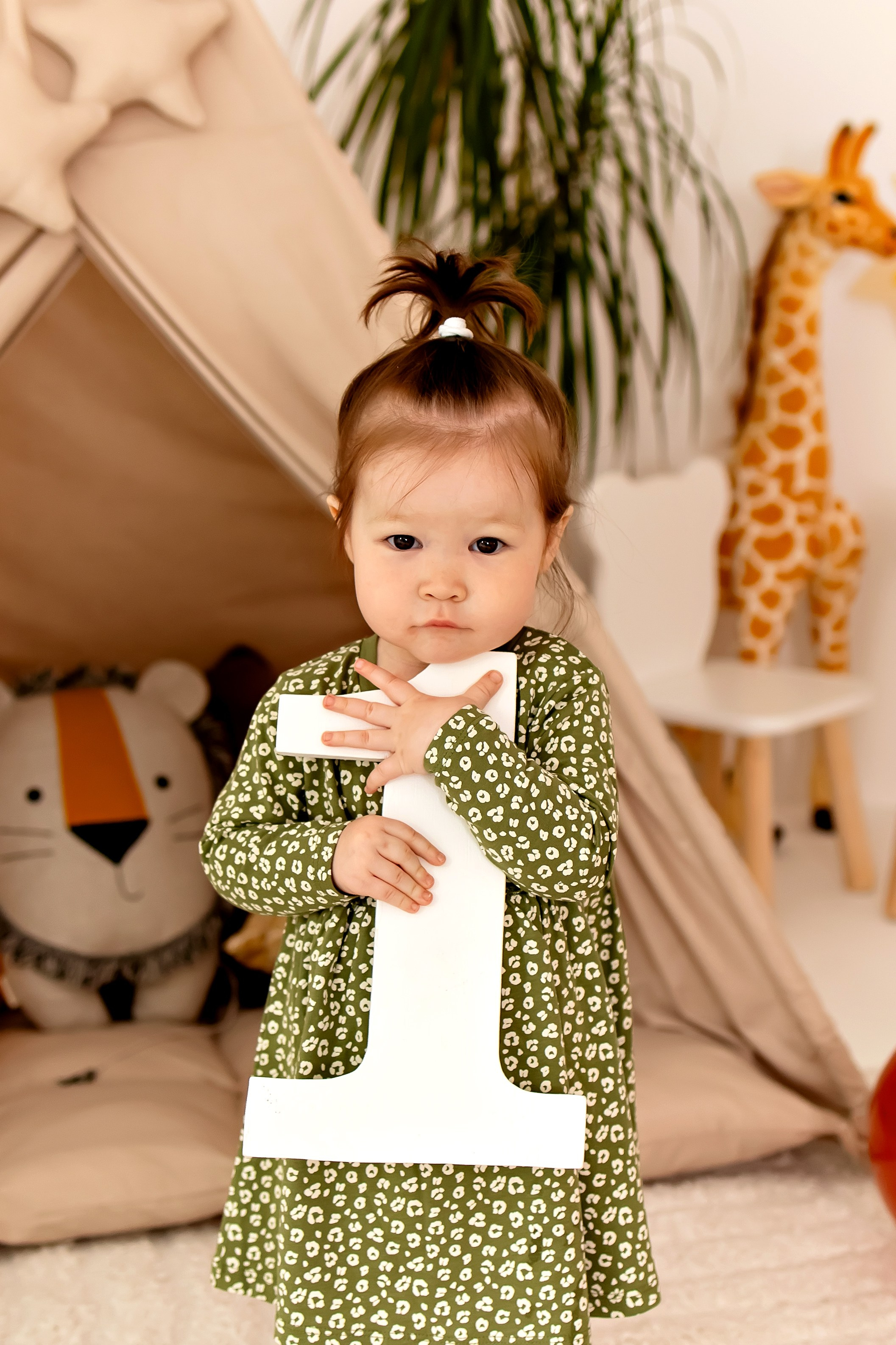 Алина 1 годик. Семейный и детский фотограф Оля в Тюмени