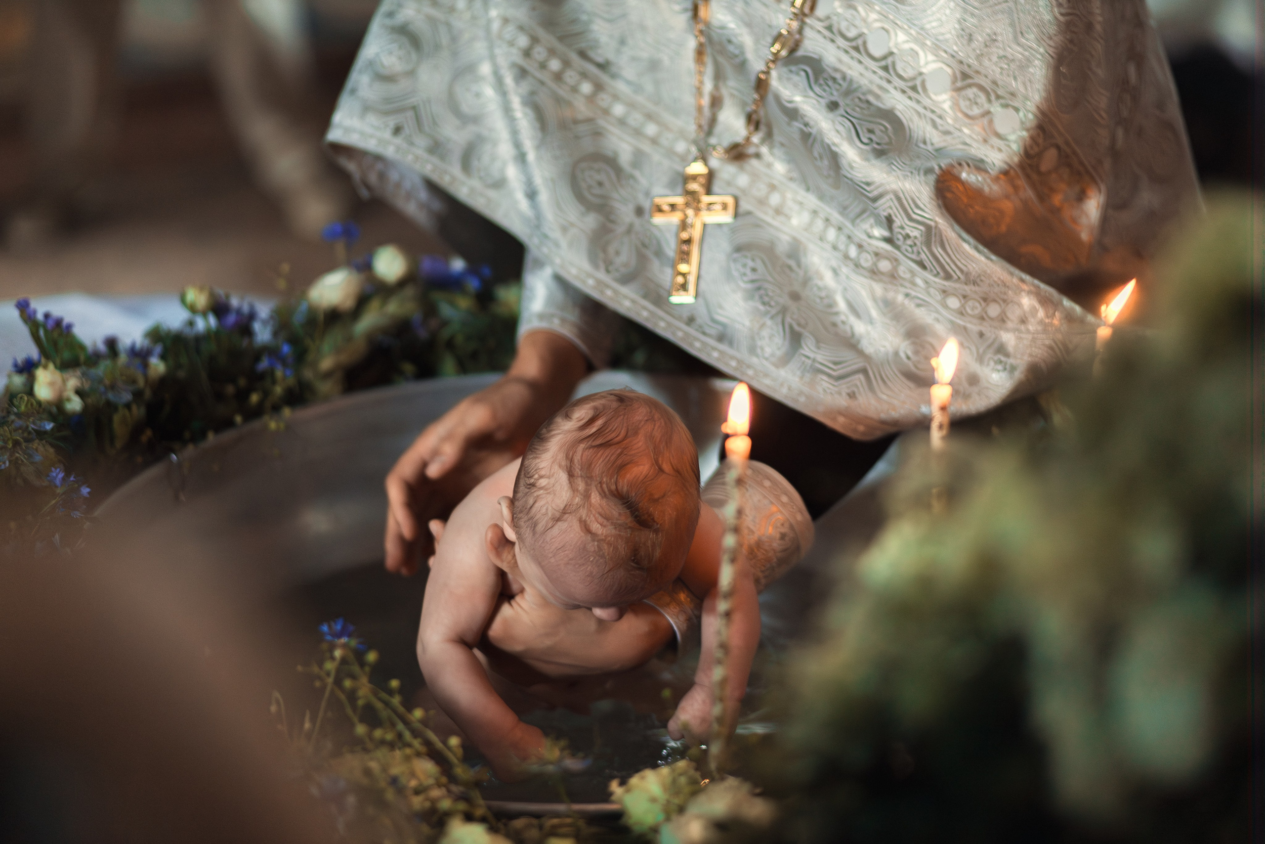 Крещение в Знаменской Церкви г. Переславль Залесский. Профессиональный фотограф в Москве и Мо Мария Шантарёва