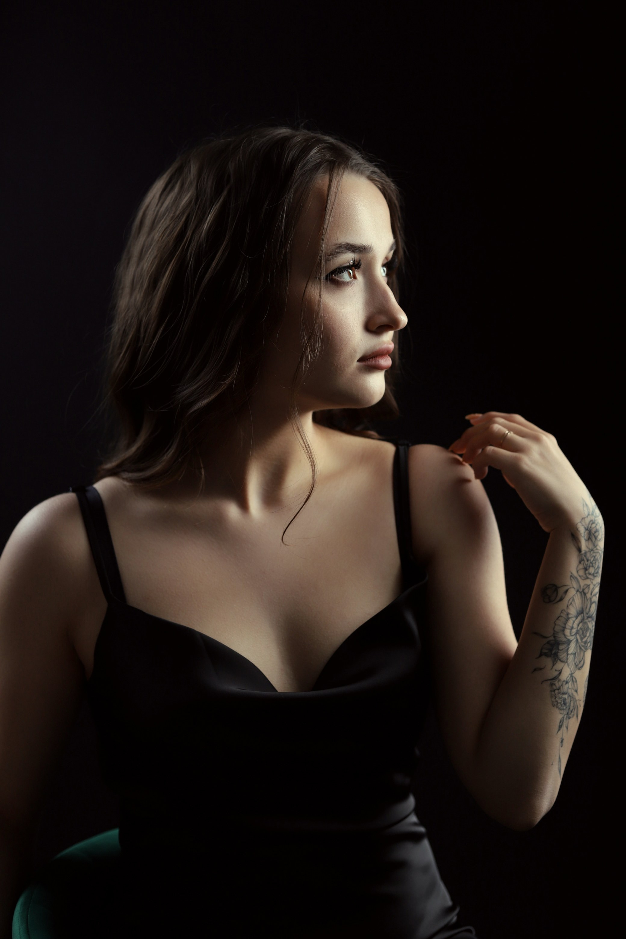 Съемка на черном фоне. Фотограф Кравченко Юлия. Энгельс