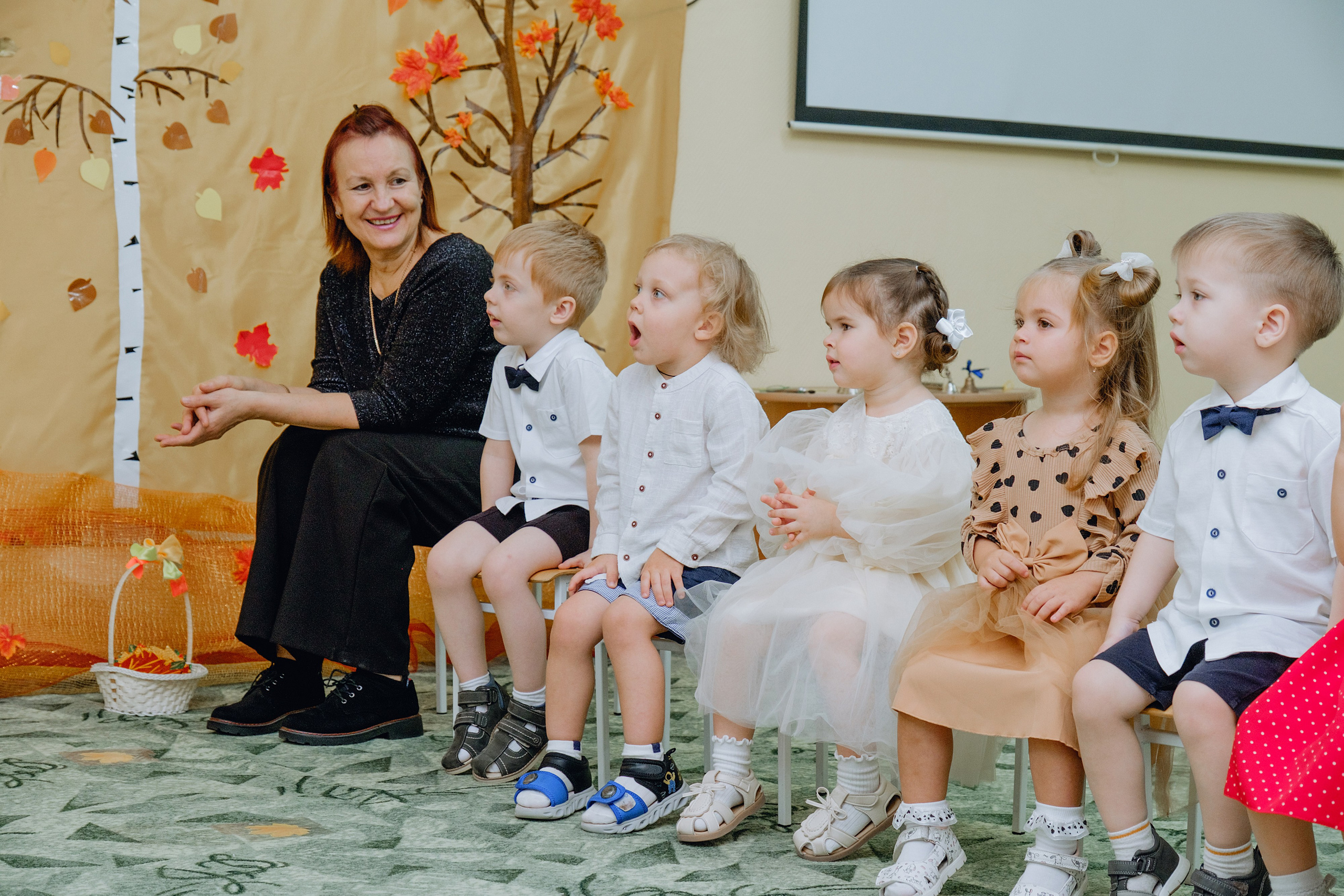 Утренник малышей. Фотограф Софья Володкина