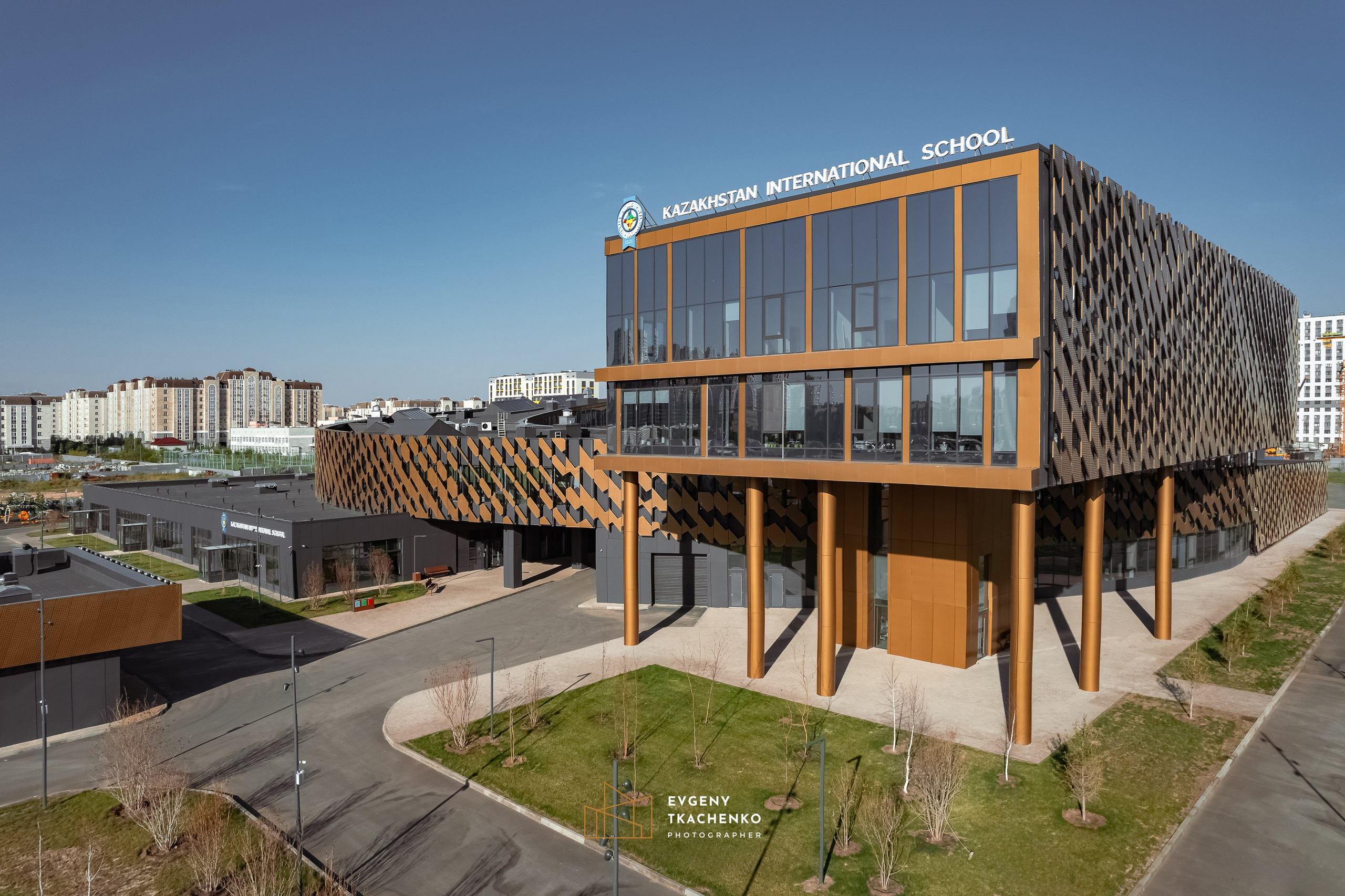 Kazakhstan International School в г. Астана. Архитектурный и интерьерный фотограф в Казахстане