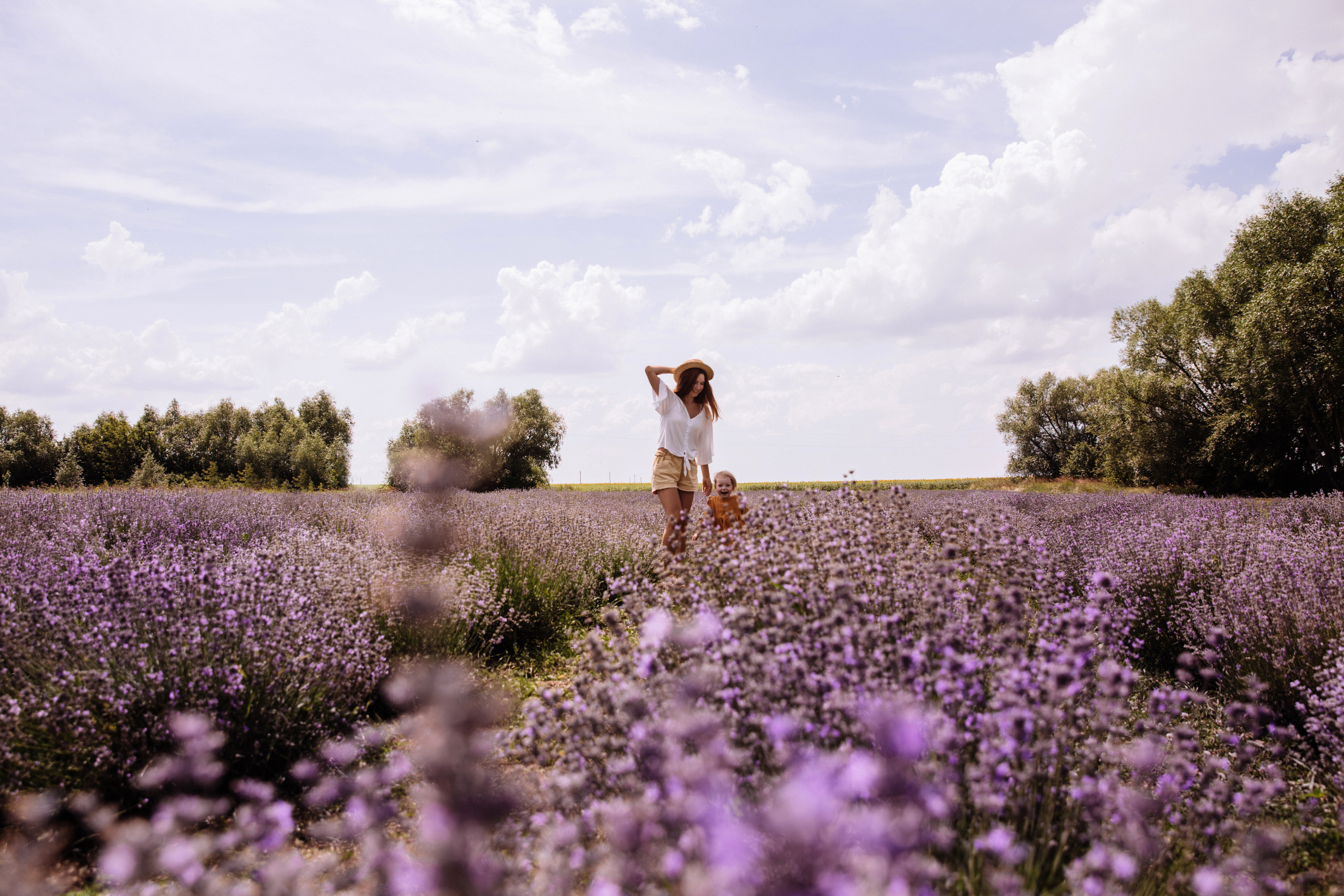 Алисёнок и лаванда. Персональный, семейный и портретный фотограф в Воронеже Майя Яхонтова