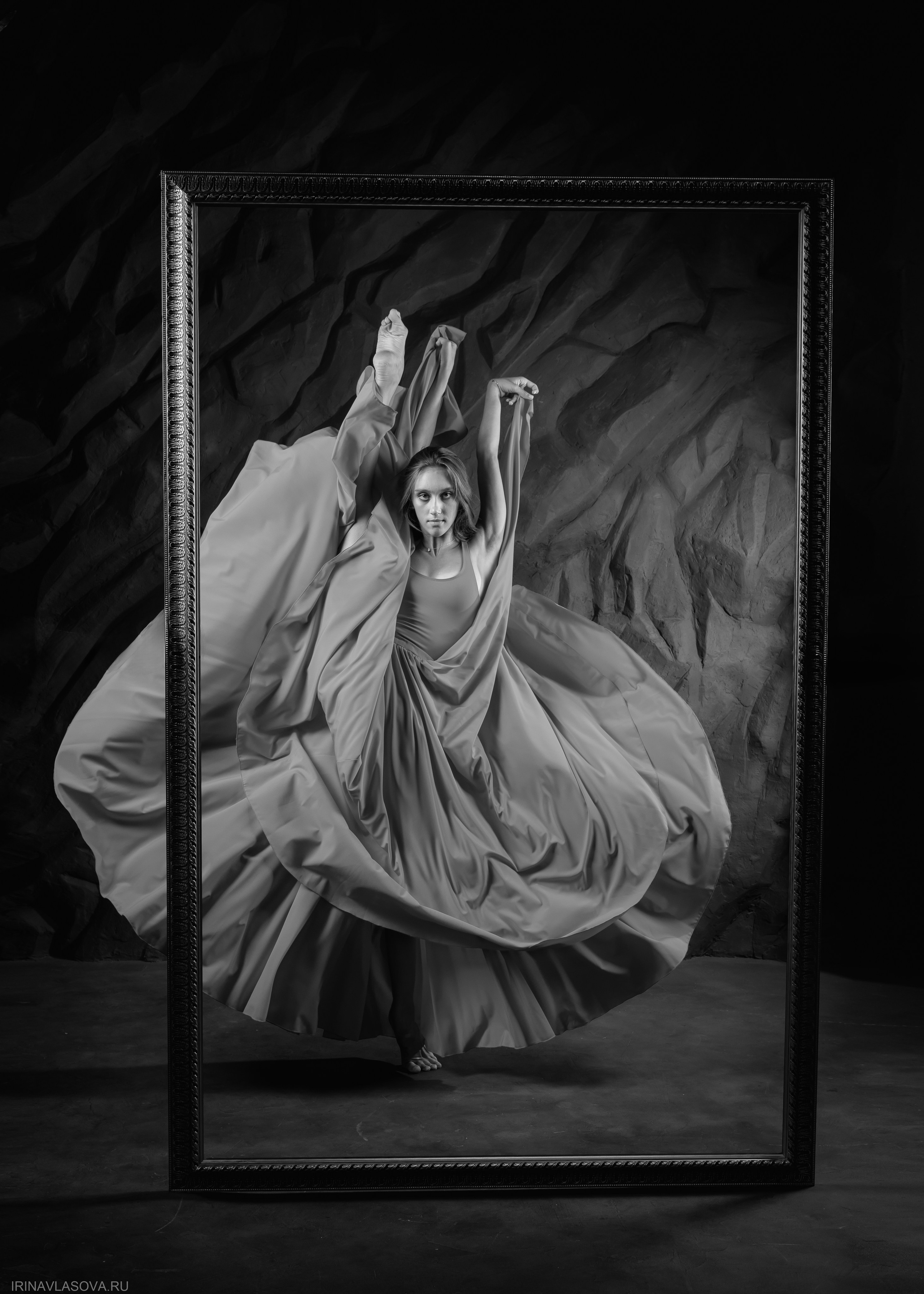 потрясающая фотосессия для танцора и спортсменки