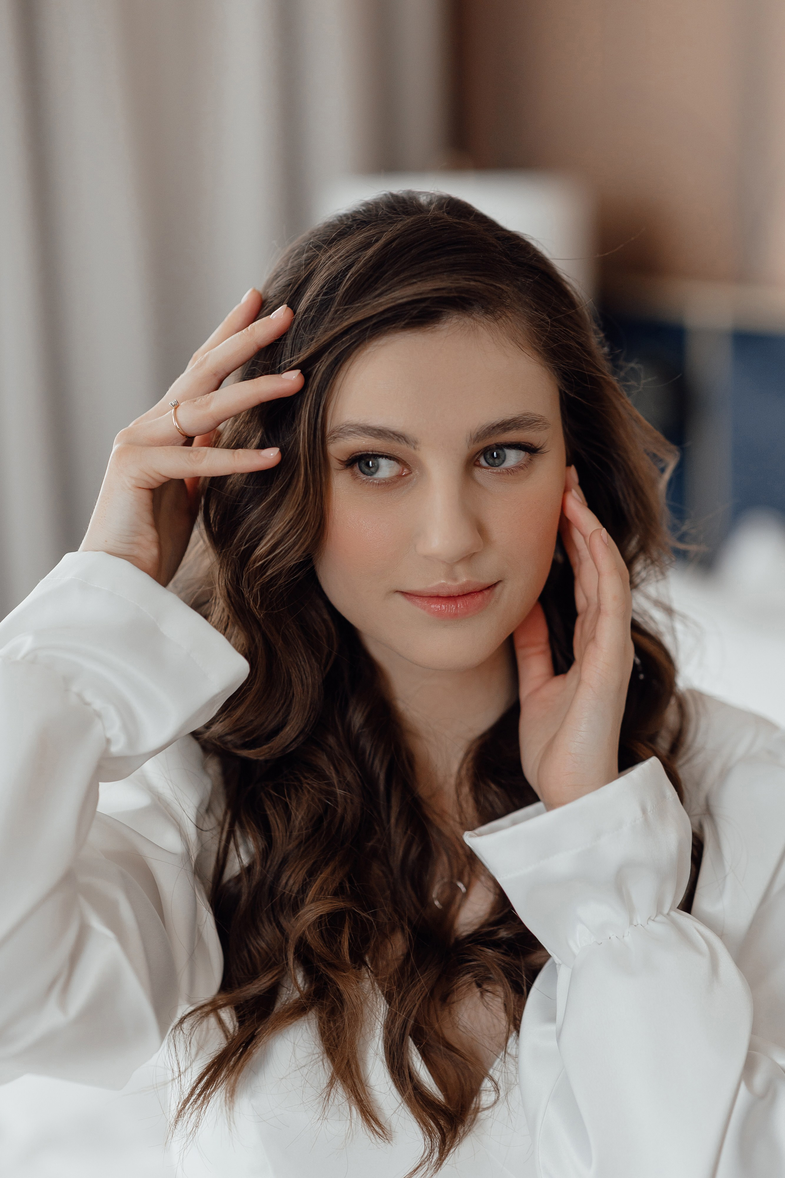 утро невесты в отеле Marriott Imperial Plaza